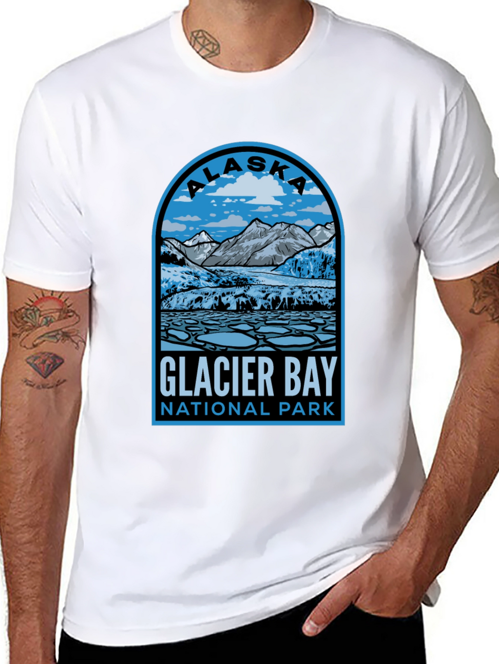 Alaska Glacier Bay National Park T-Shirt