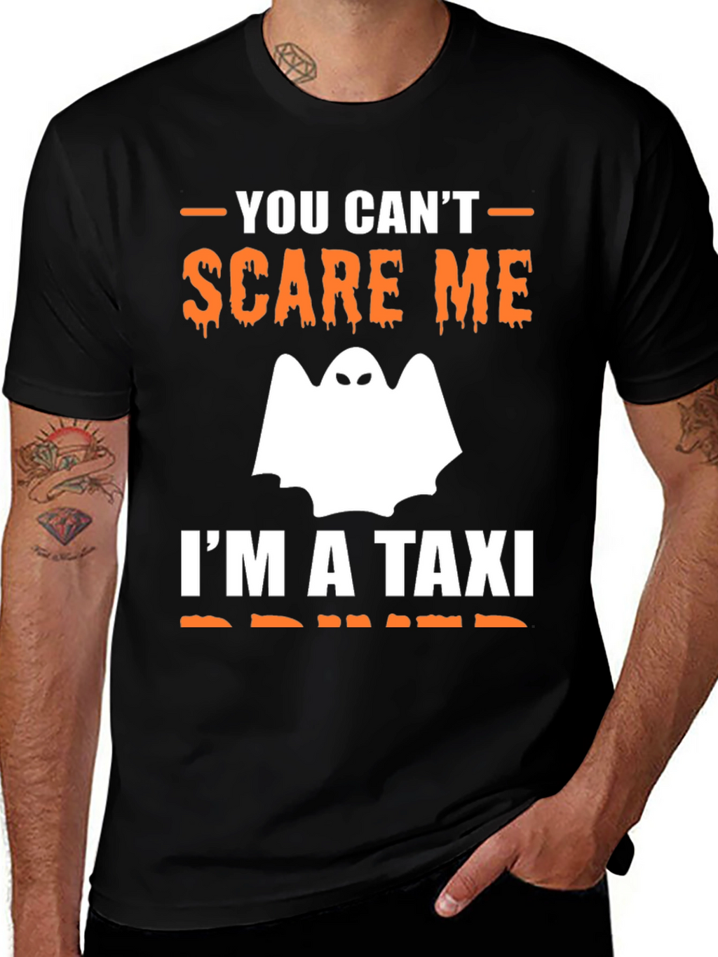 You Cant Scare Me - Taxi Driver T-Shirt