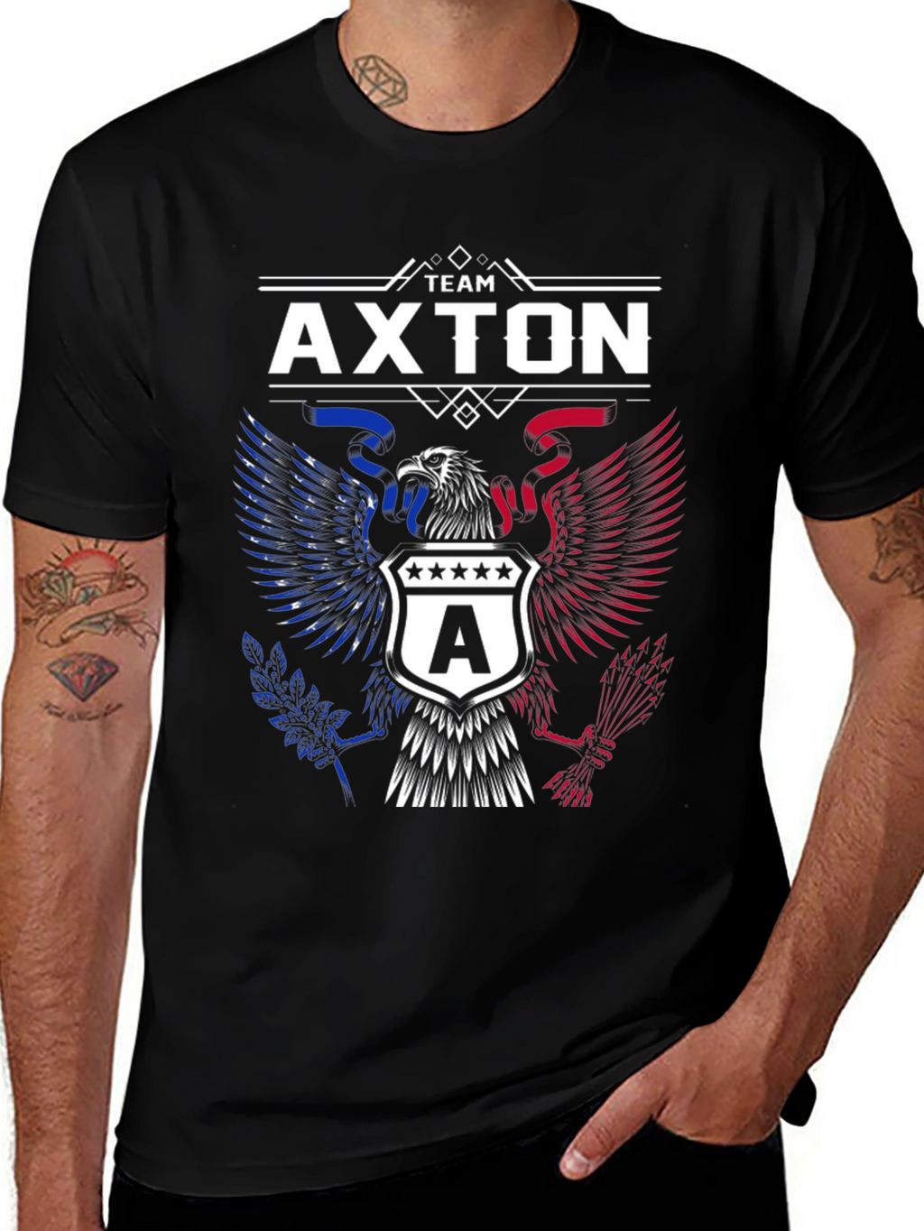 Team Axton Eagle Graphic T-Shirt