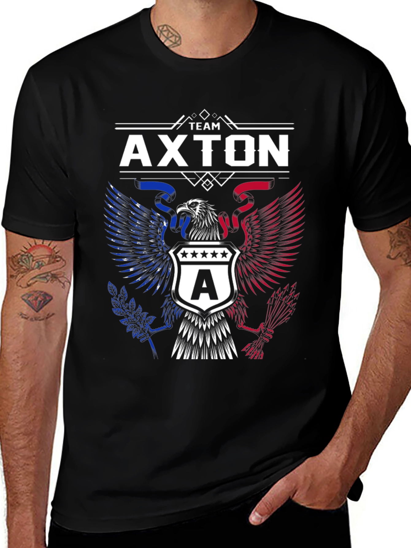 Team Axton Eagle Graphic T-Shirt