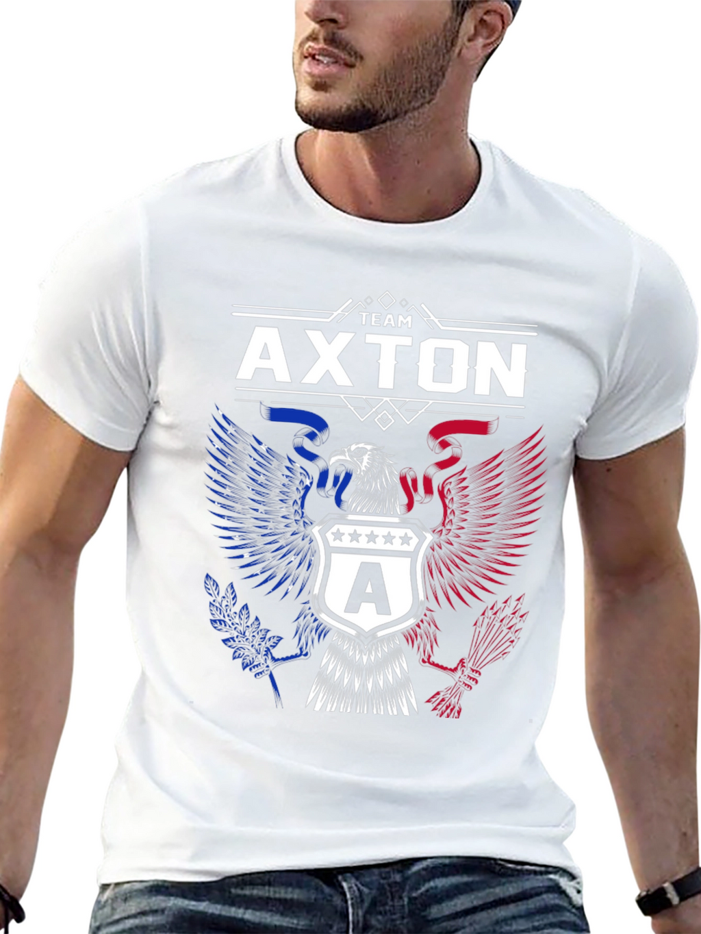 Team Axton Eagle Graphic T-Shirt