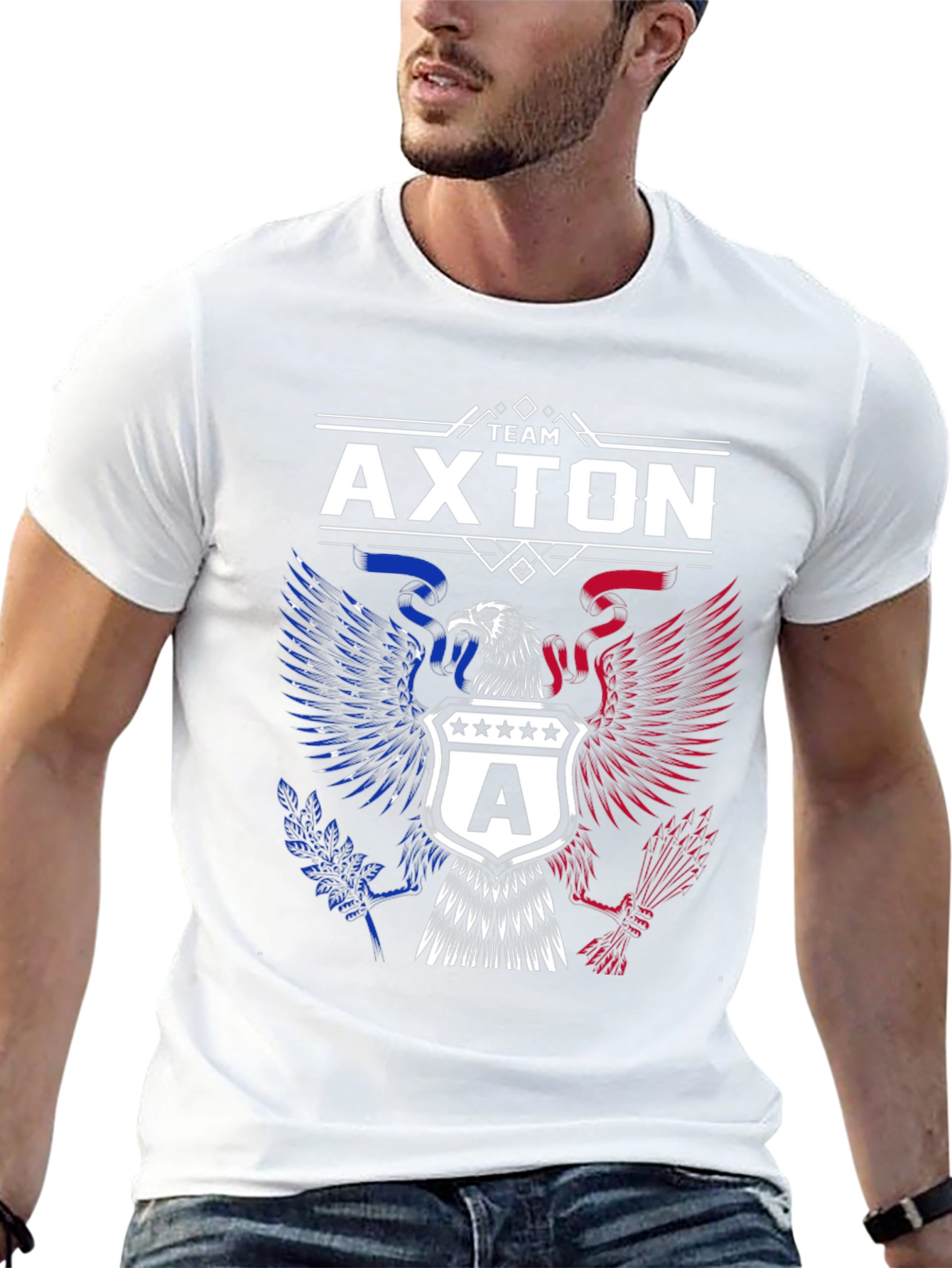 Team Axton Eagle Graphic T-Shirt