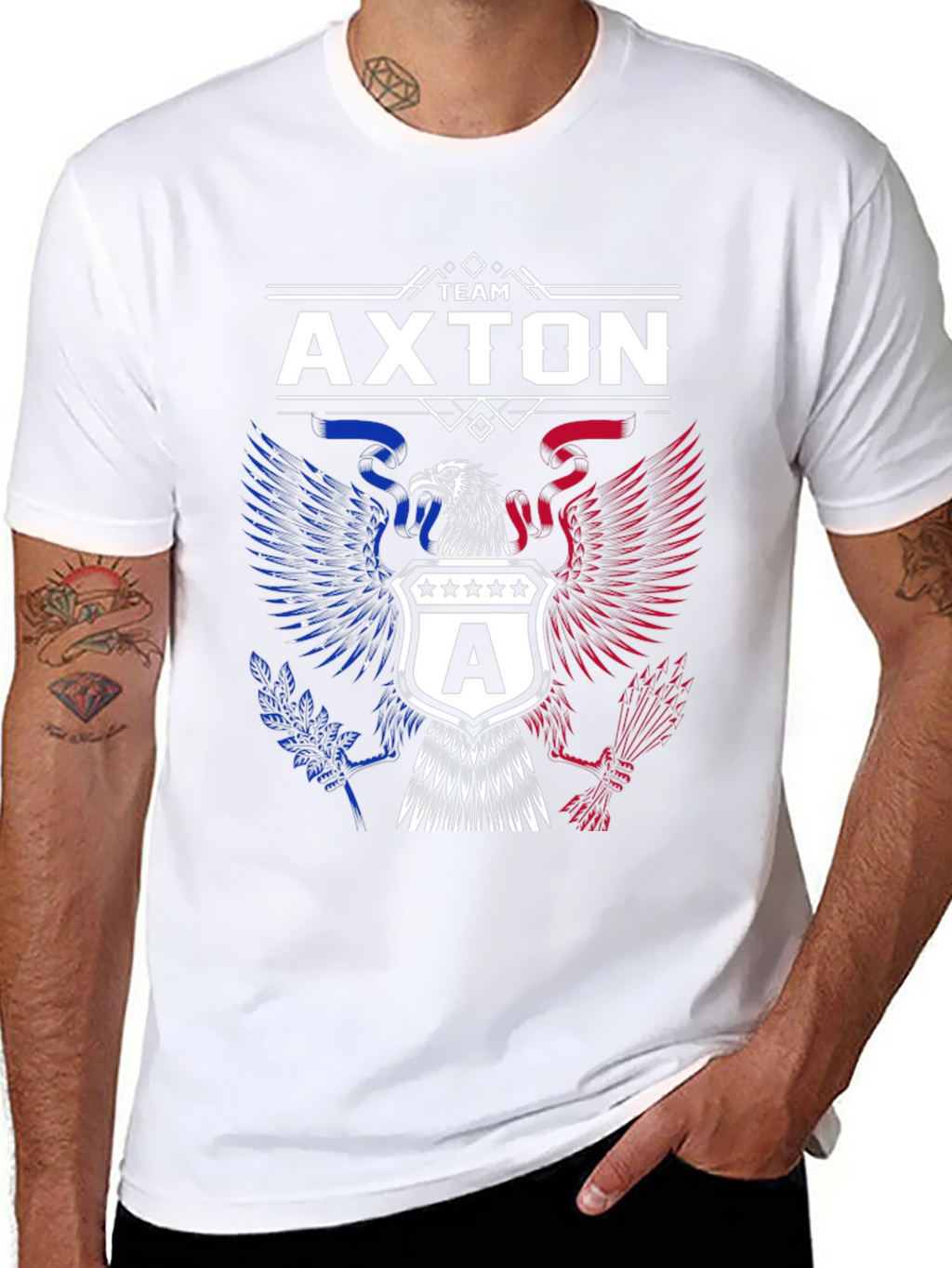 Team Axton Eagle Graphic T-Shirt