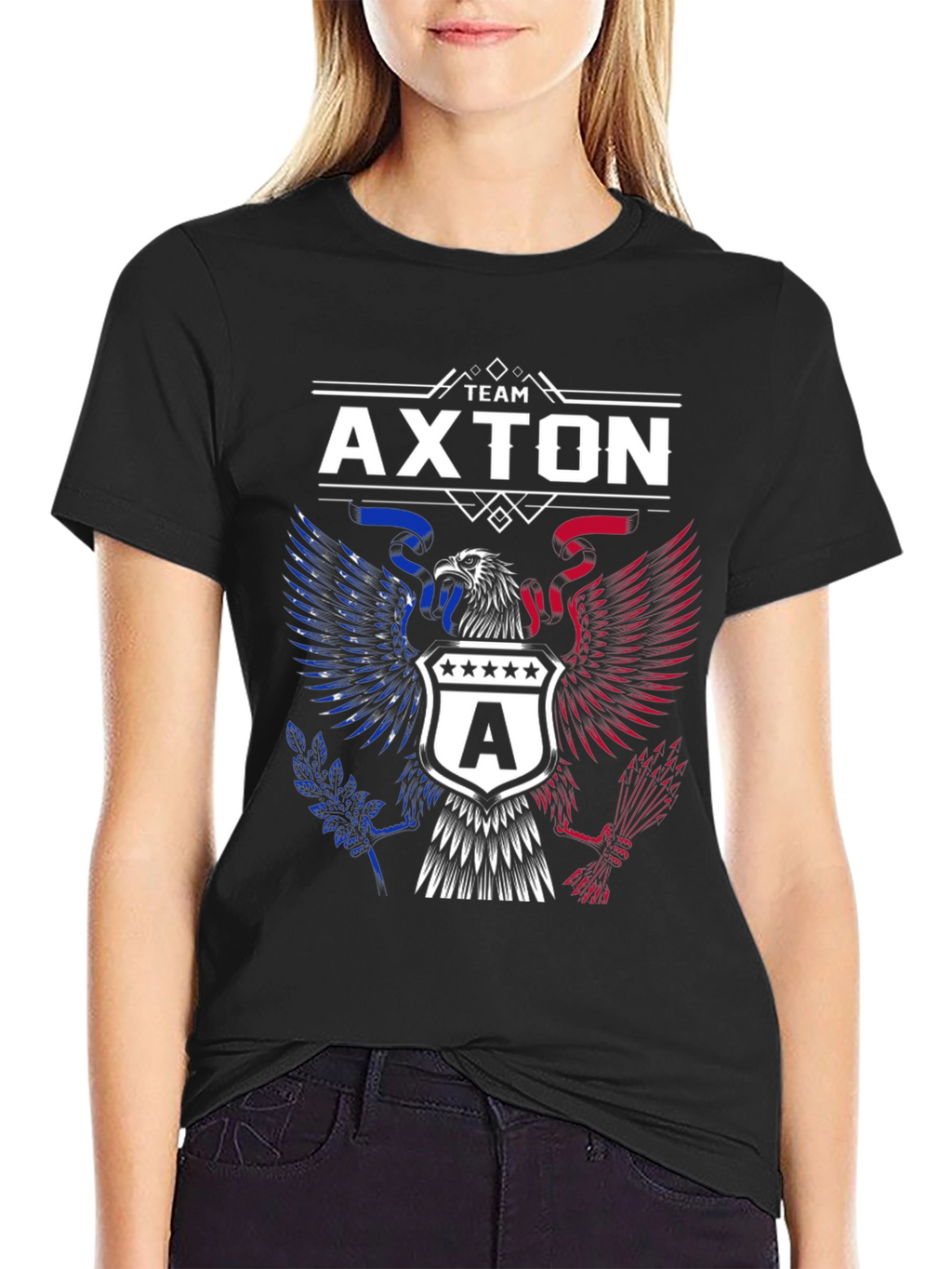 Team Axton Eagle Graphic T-Shirt