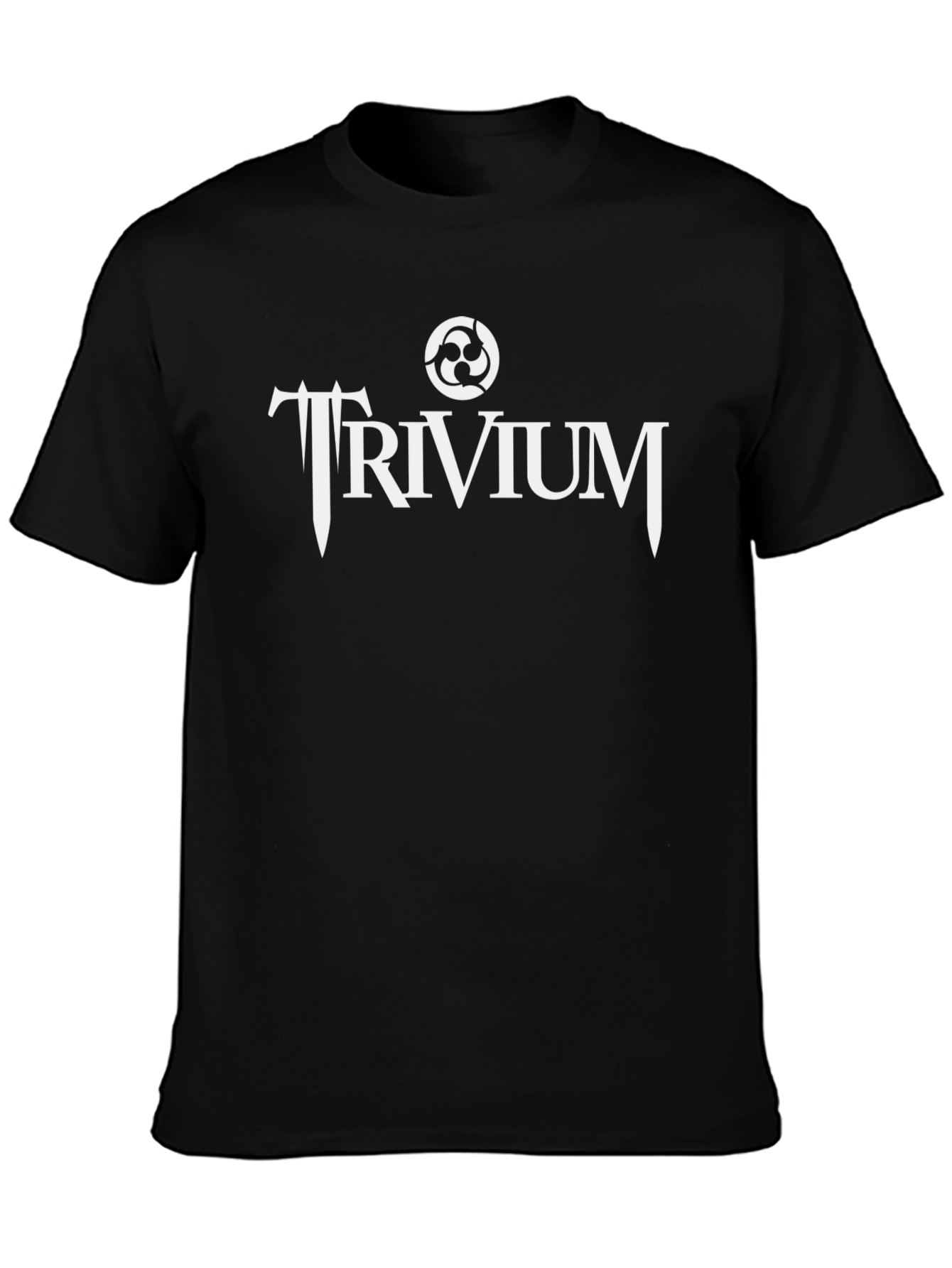 Trivium Band Logo Black T-Shirt