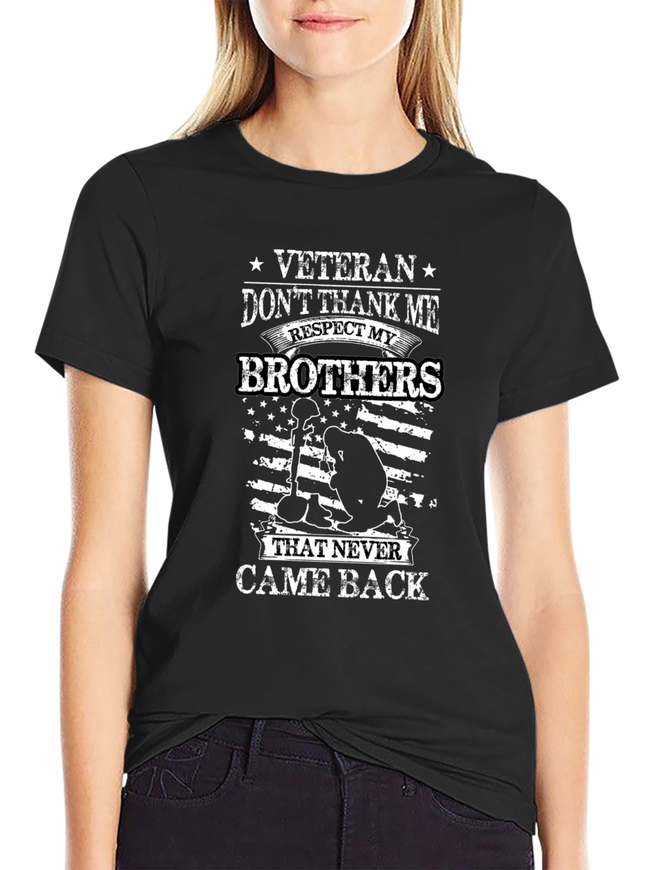 Veteran Respect Brothers T-Shirt - Never Came Back