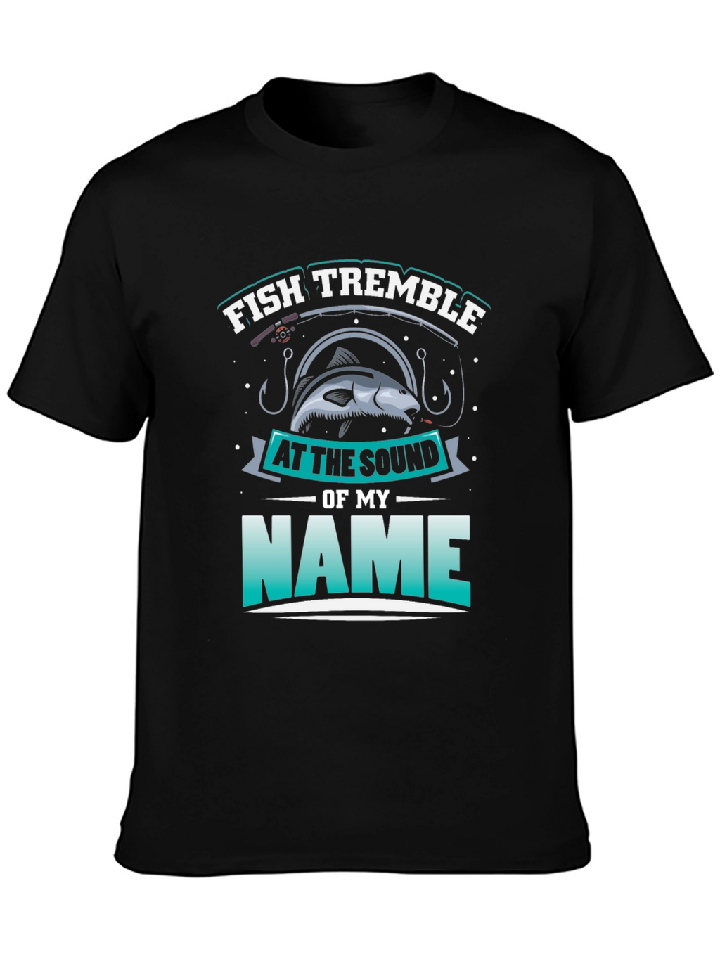 Fish Tremble Graphic T-Shirt