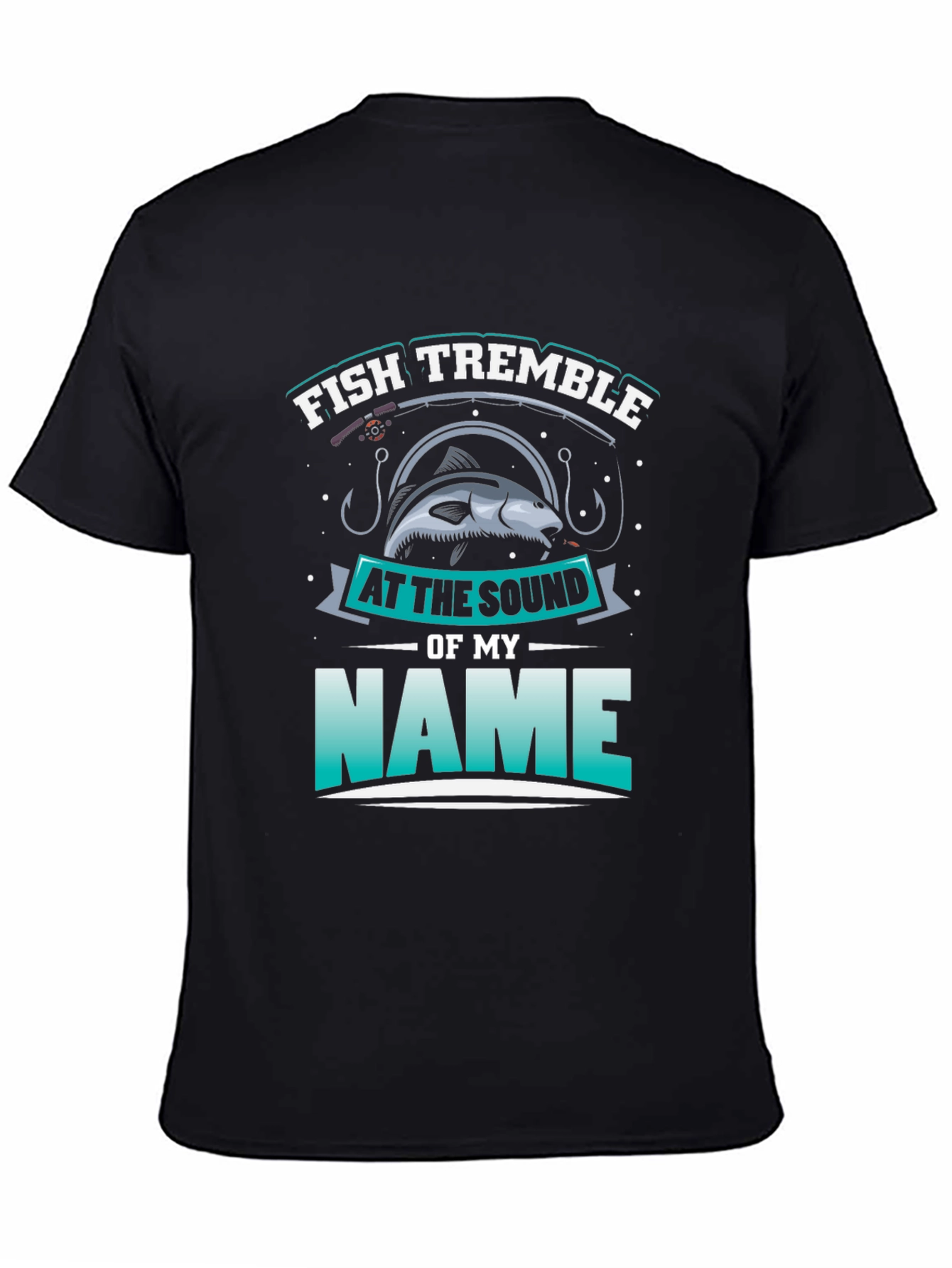 Fish Tremble Graphic T-Shirt