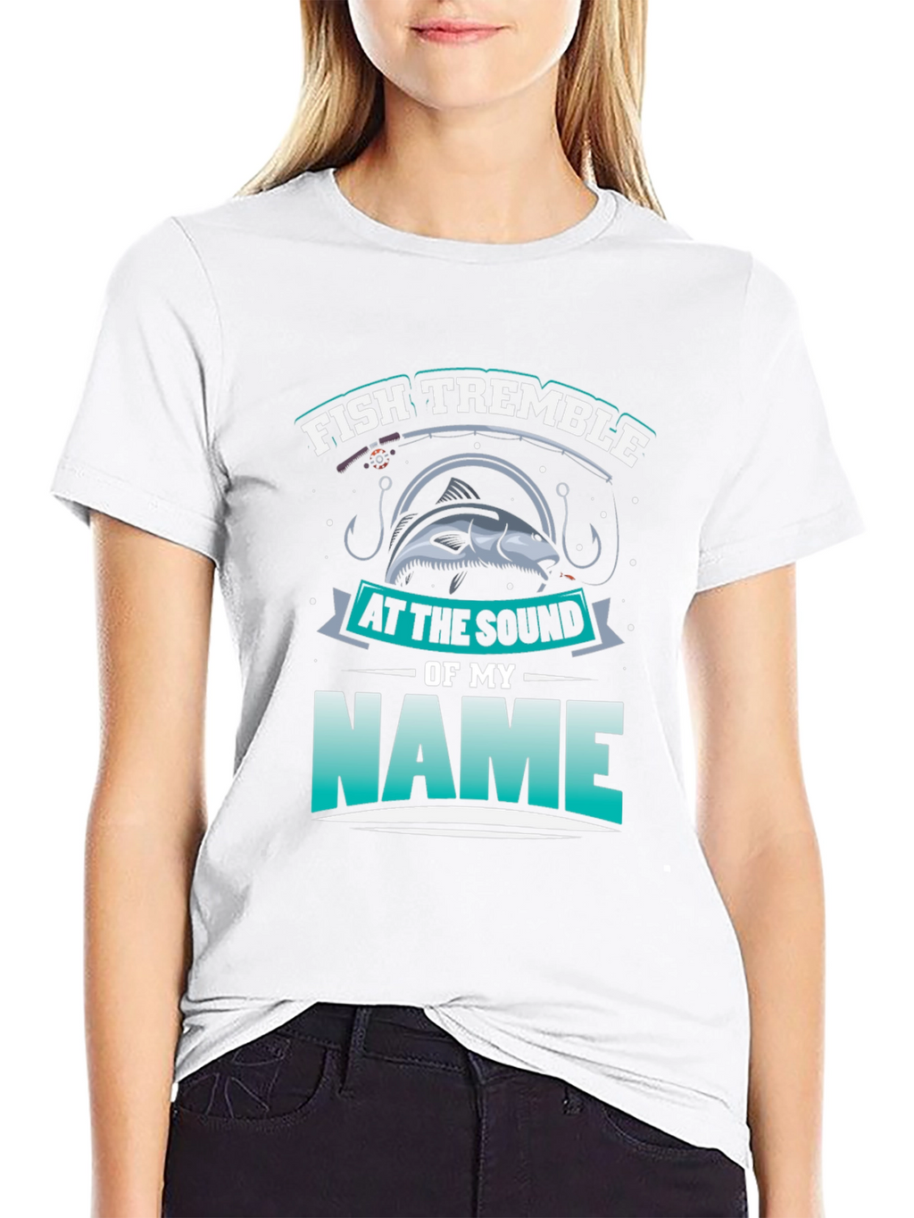 Fish Tremble Graphic T-Shirt