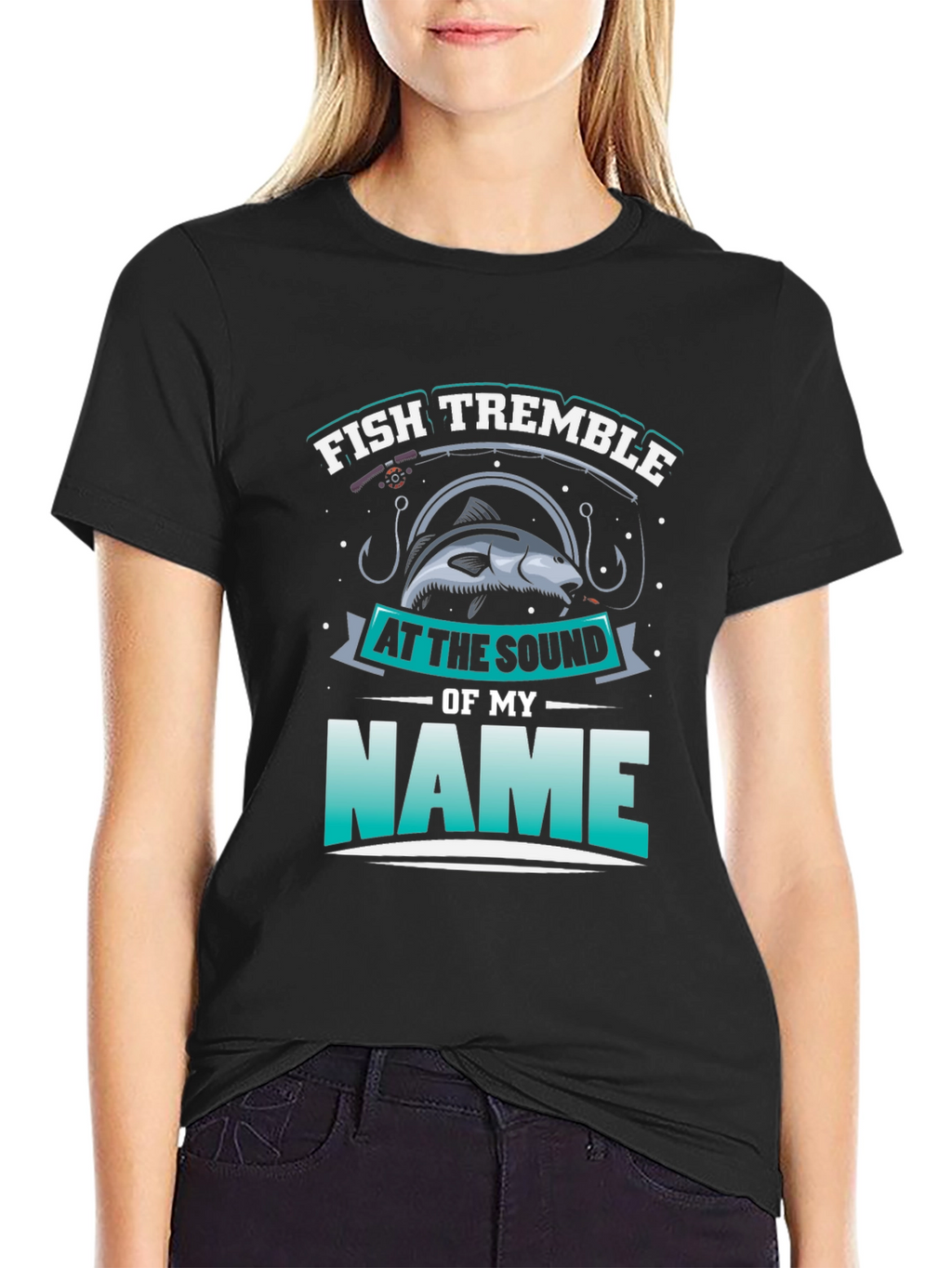 Fish Tremble Graphic T-Shirt