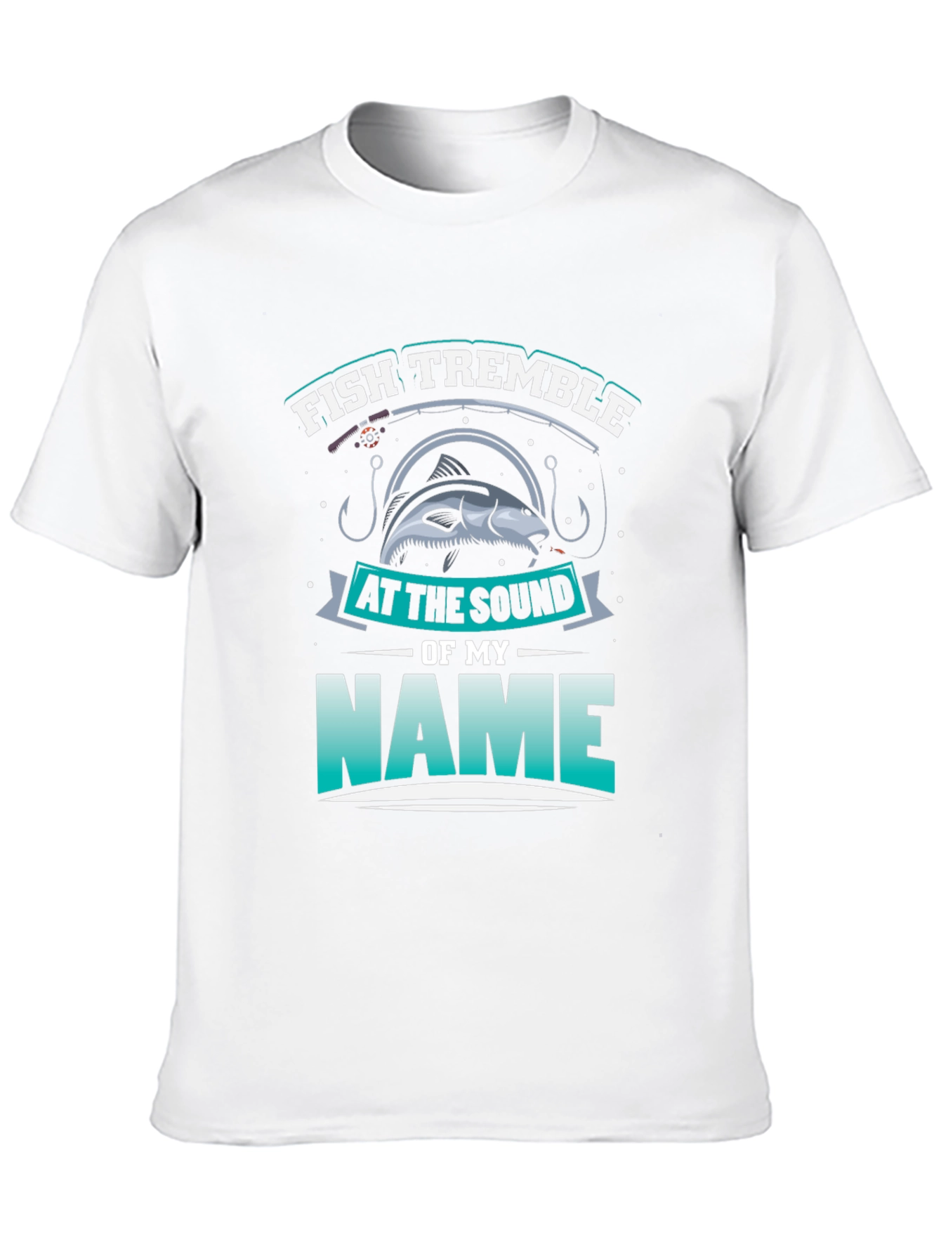 Fish Tremble Graphic T-Shirt
