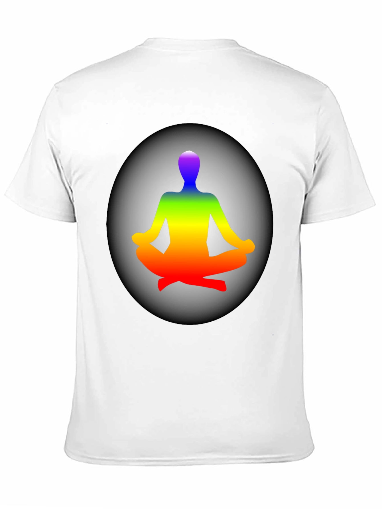 Rainbow Meditation T-Shirt - Zen Style