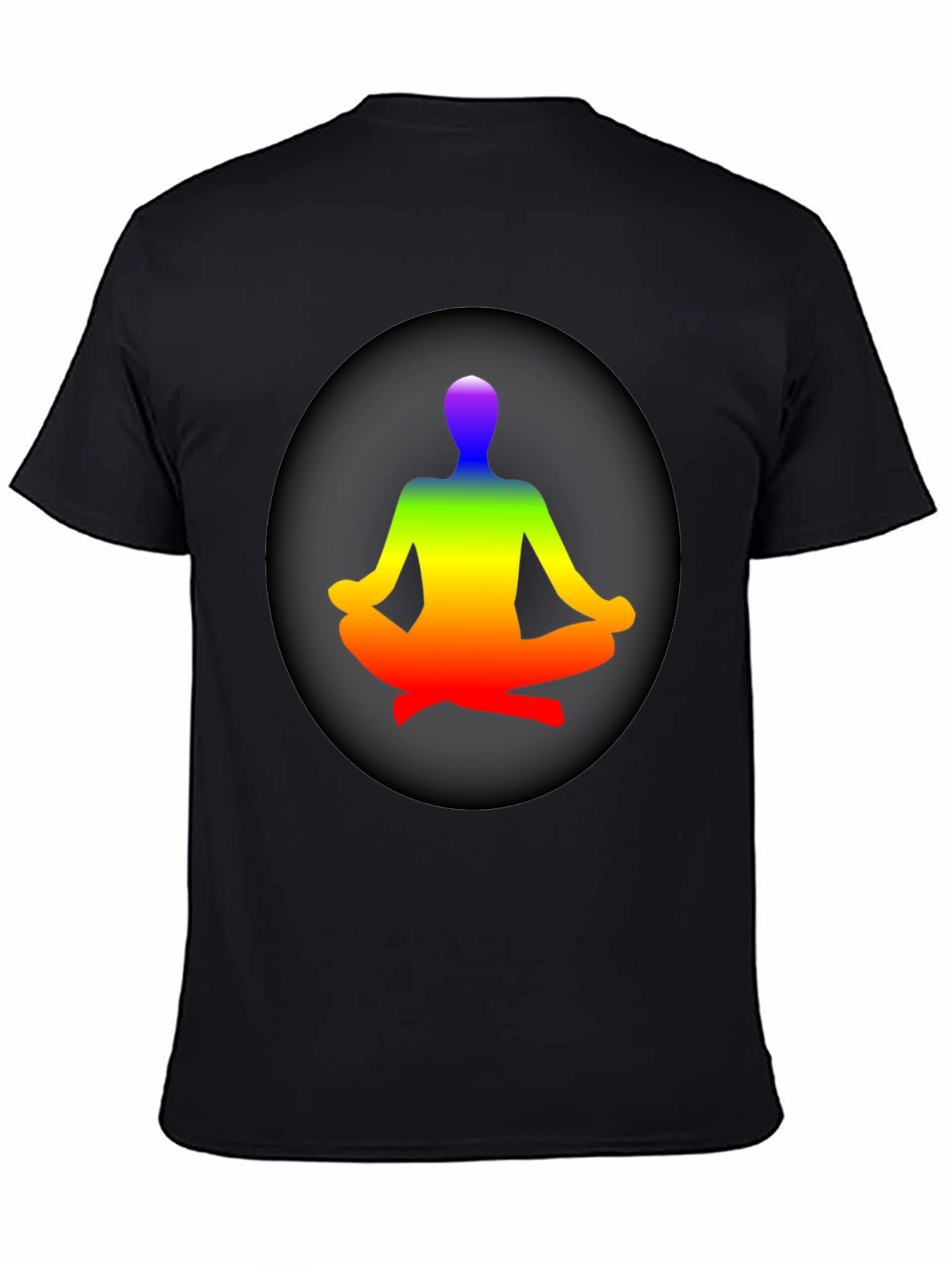 Rainbow Meditation T-Shirt - Zen Style