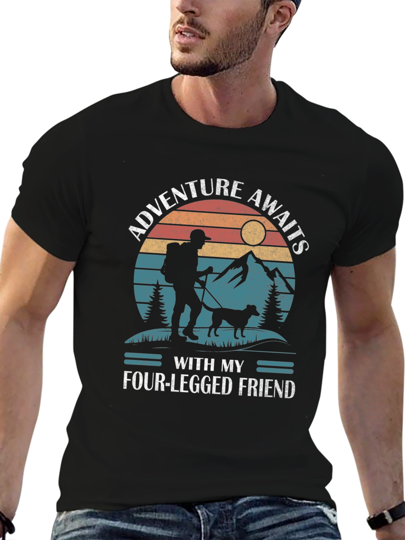 Adventure Awaits Hiking T-Shirt