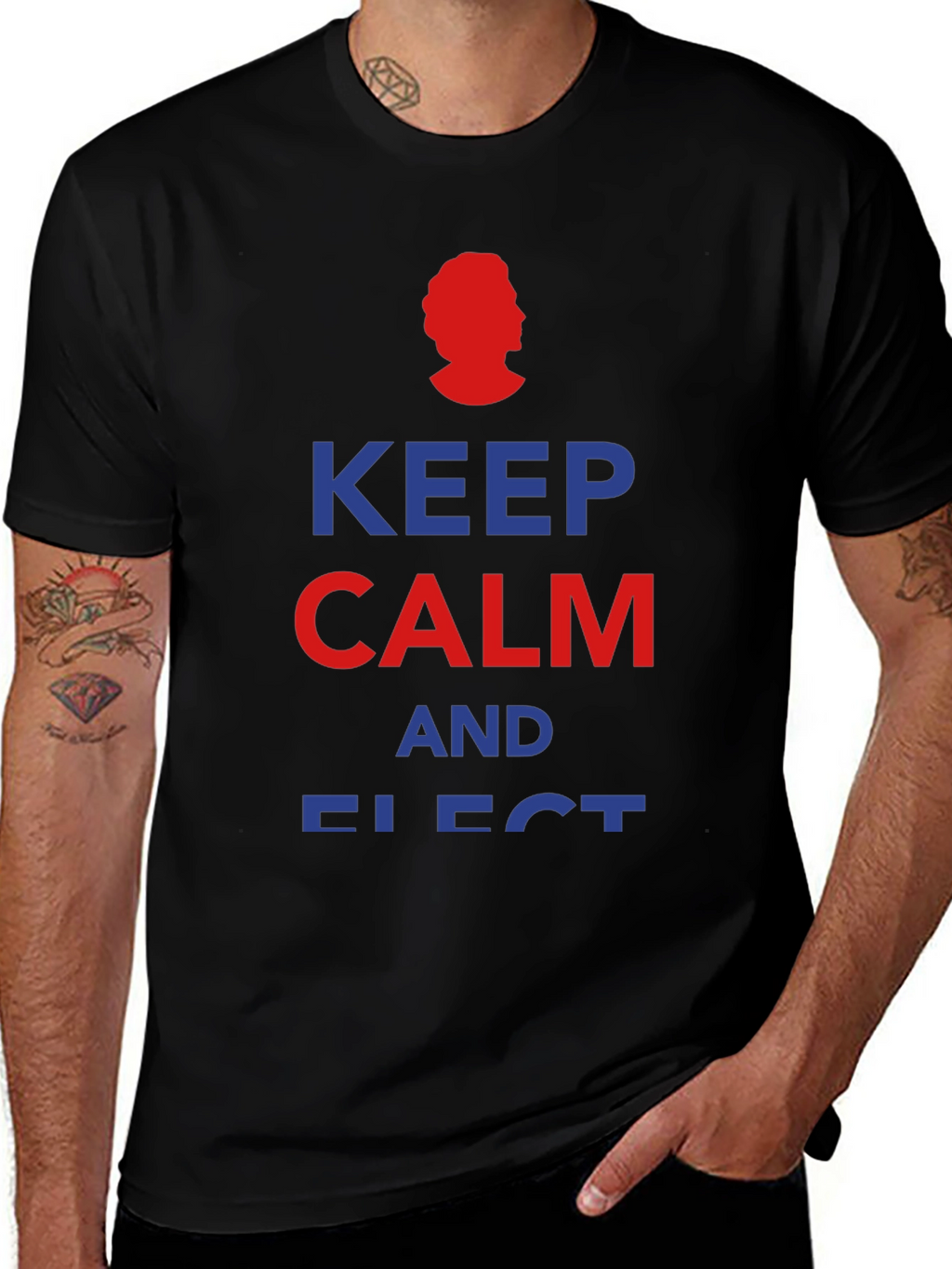 Keep Calm and Elect T-Shirt - Political Humor