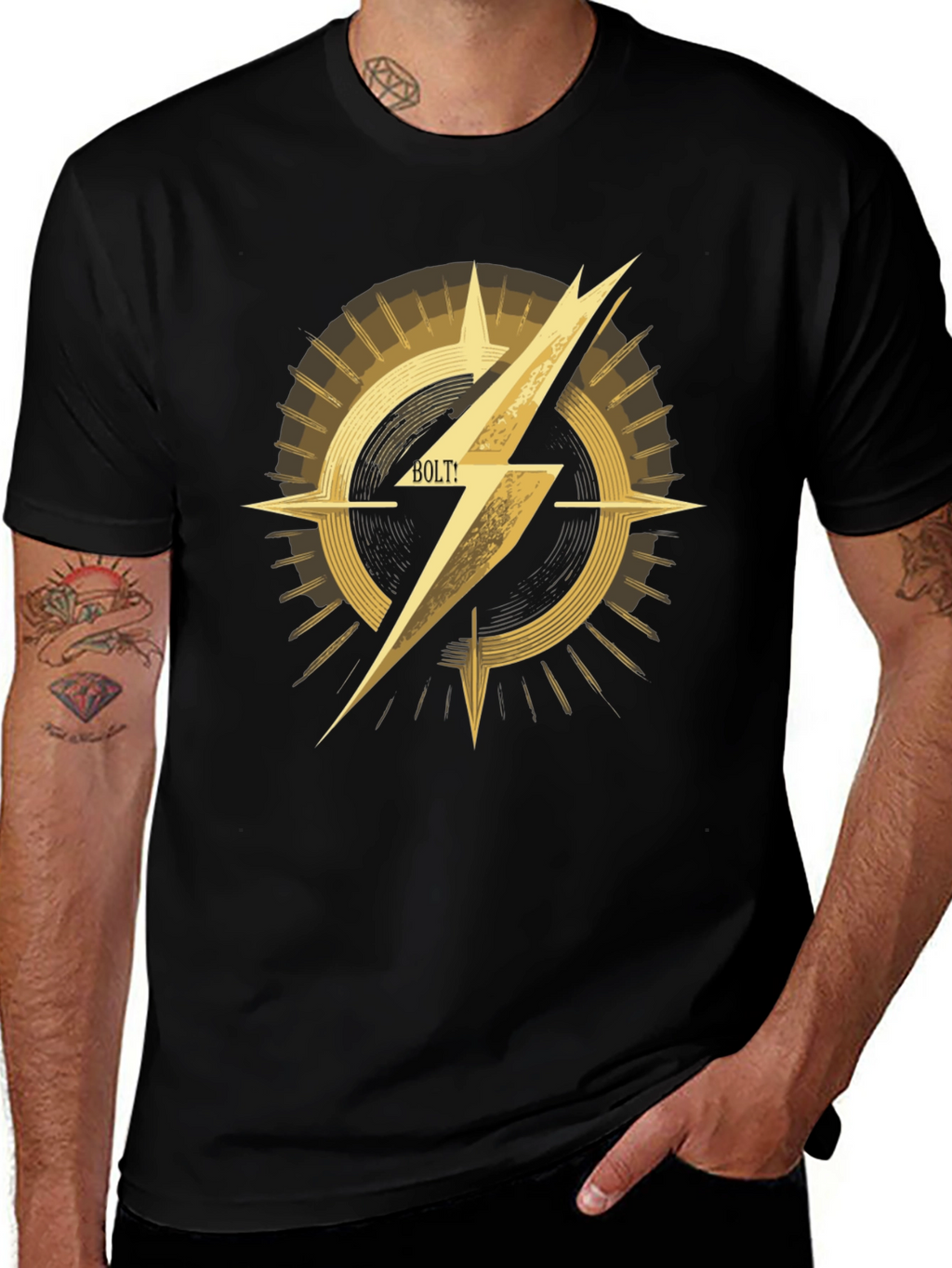 Bolt T-Shirt - Graphic Tee - Lightning Bolt