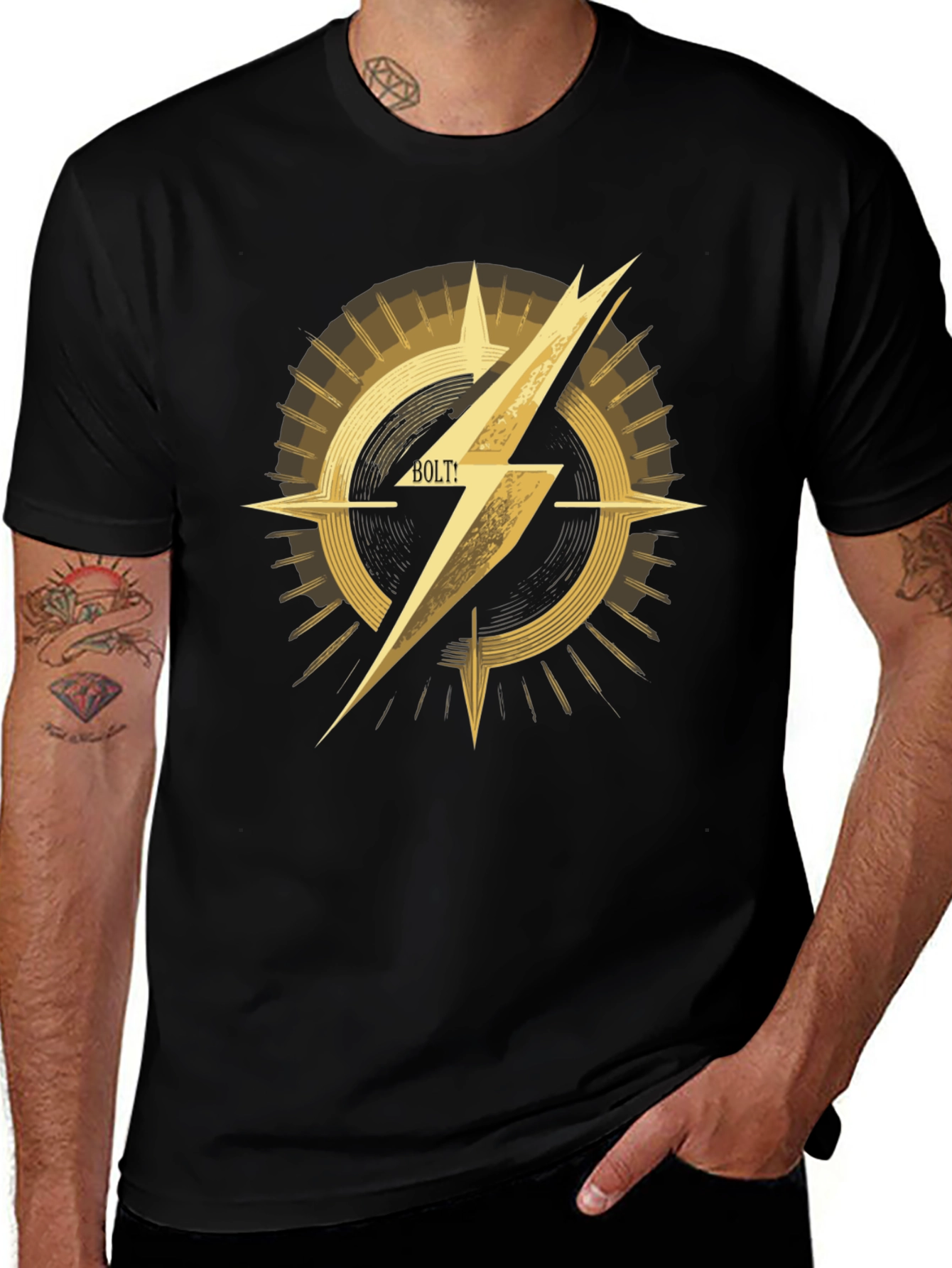 Bolt T-Shirt - Graphic Tee - Lightning Bolt