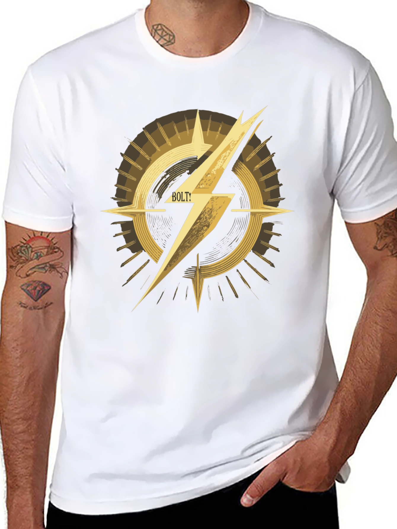 Bolt T-Shirt - Graphic Tee - Lightning Bolt