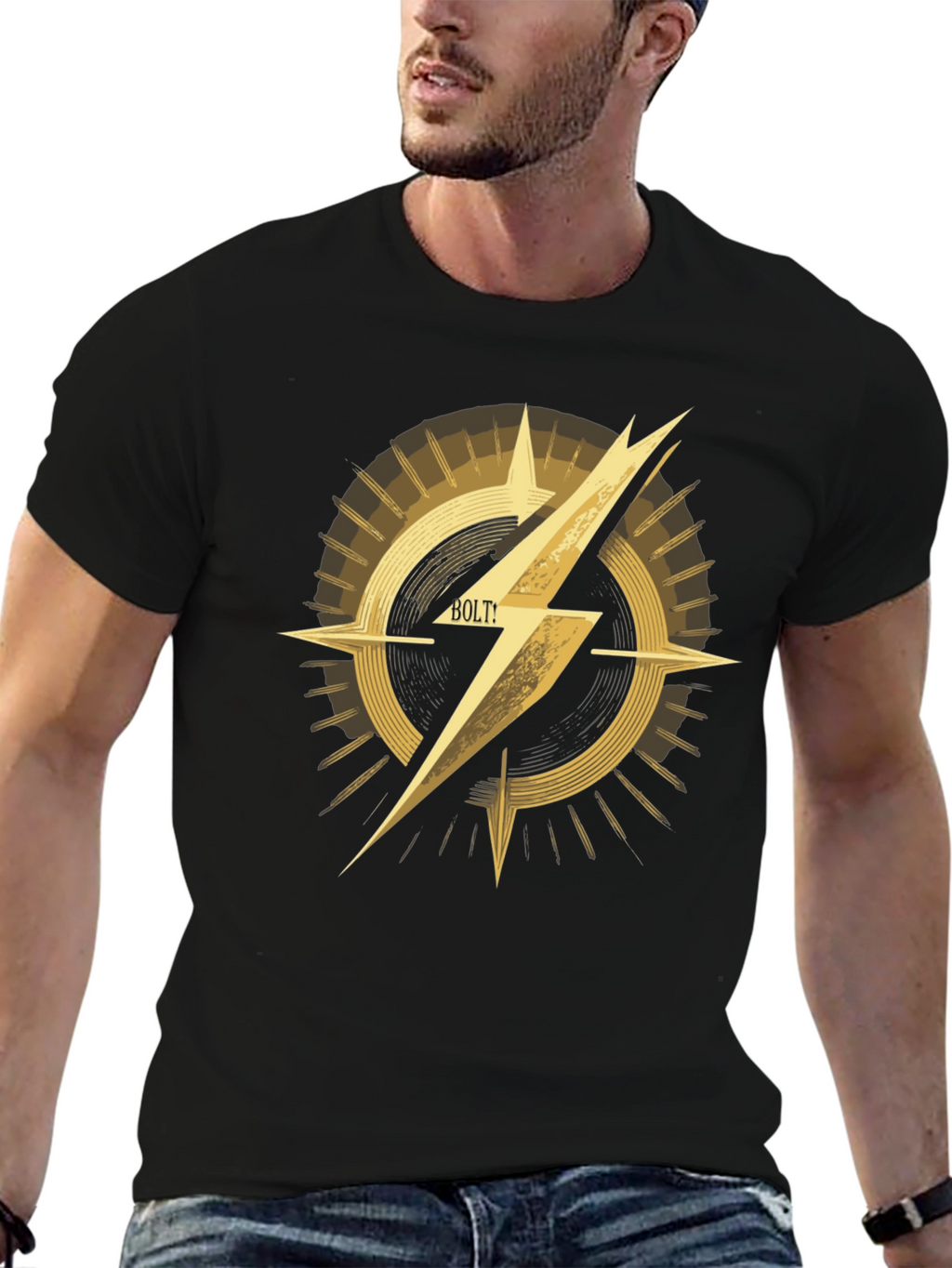 Bolt T-Shirt - Graphic Tee - Lightning Bolt