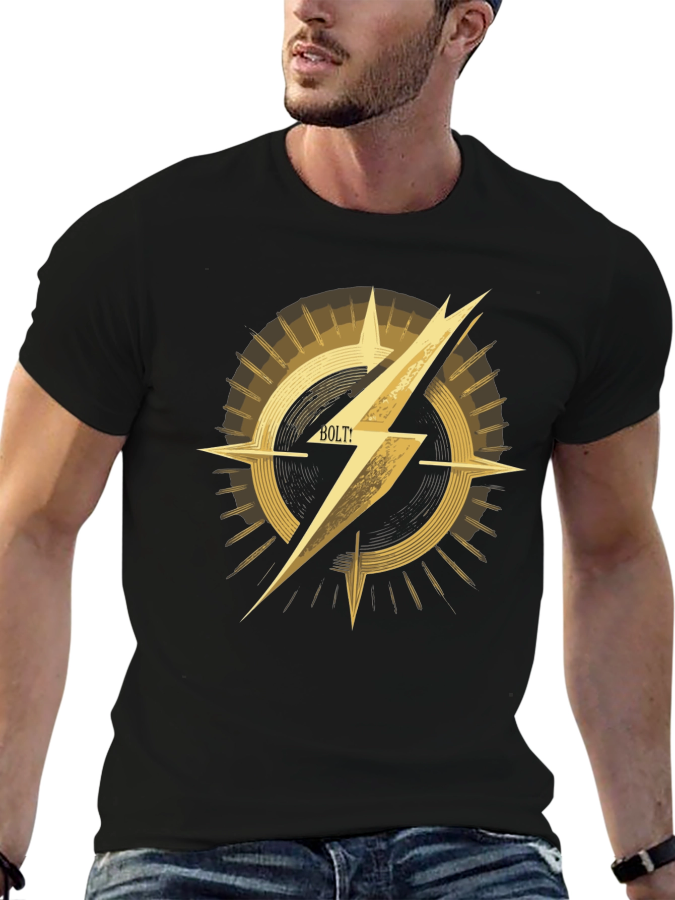 Bolt T-Shirt - Graphic Tee - Lightning Bolt