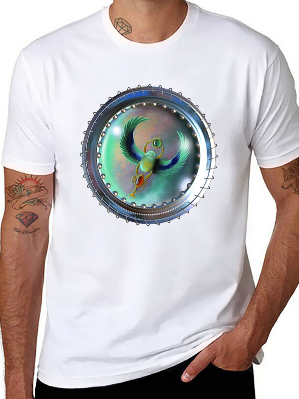 Egyptian Scarab Beetle T-Shirt