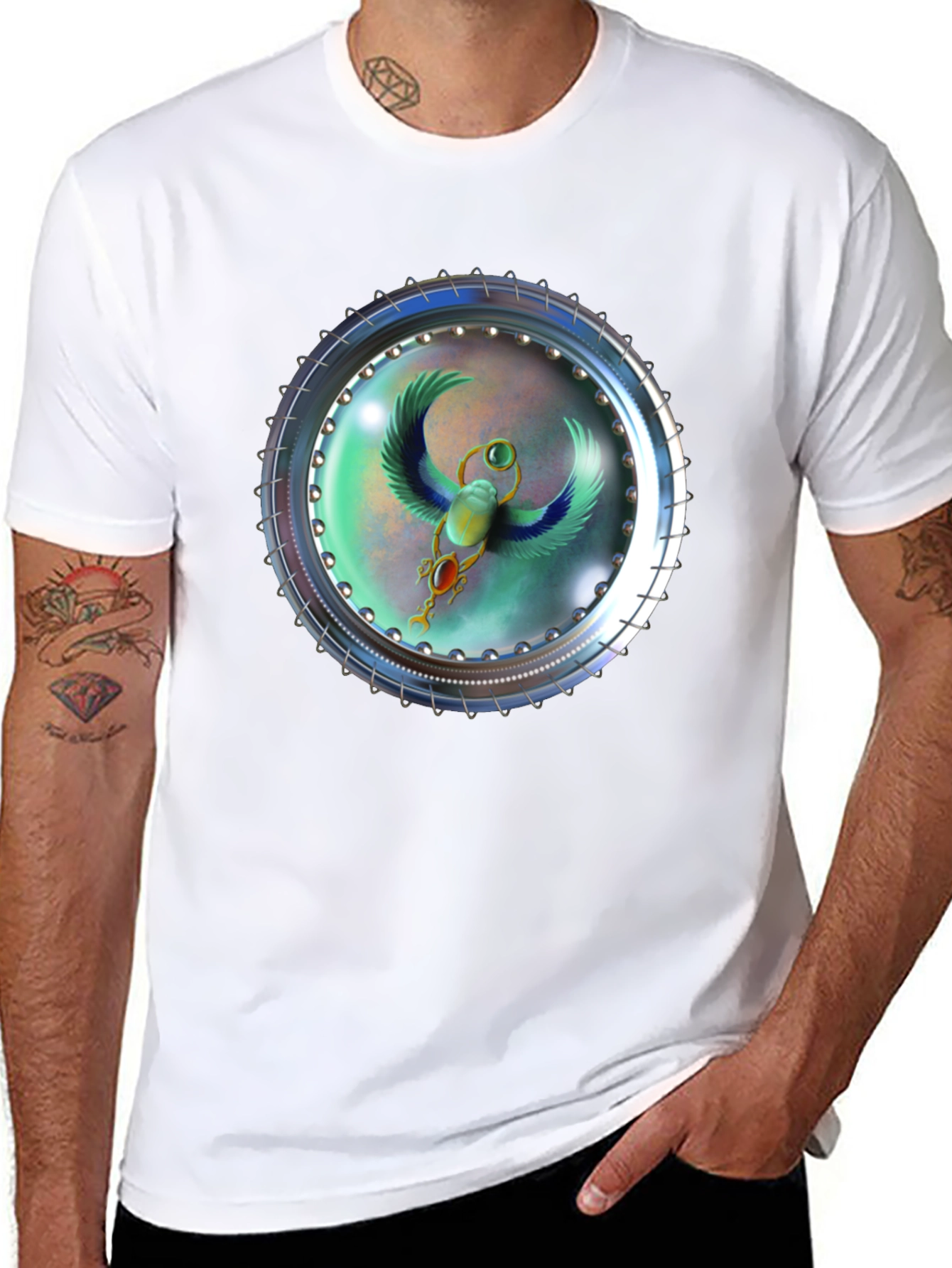 Egyptian Scarab Beetle T-Shirt
