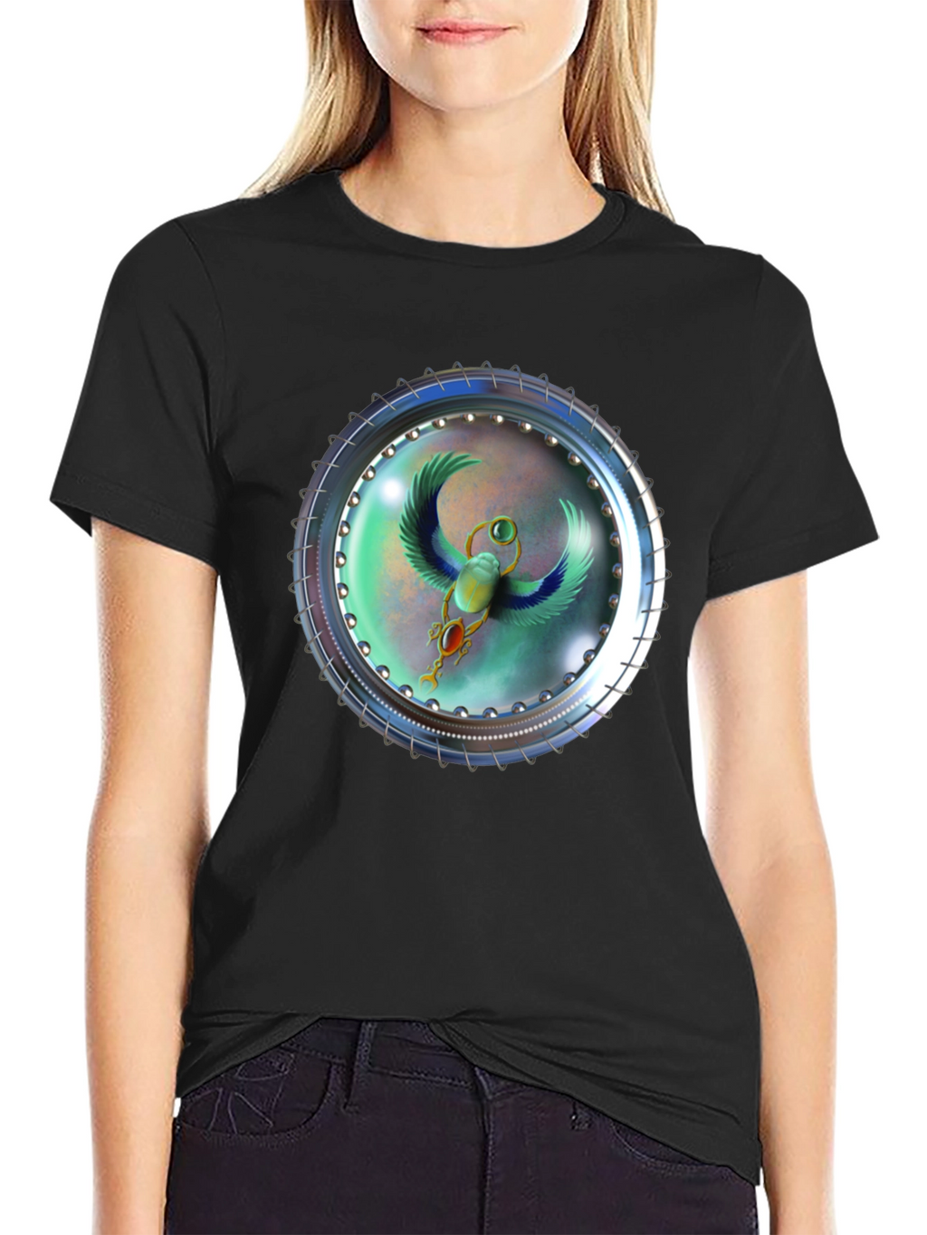 Egyptian Scarab Beetle T-Shirt