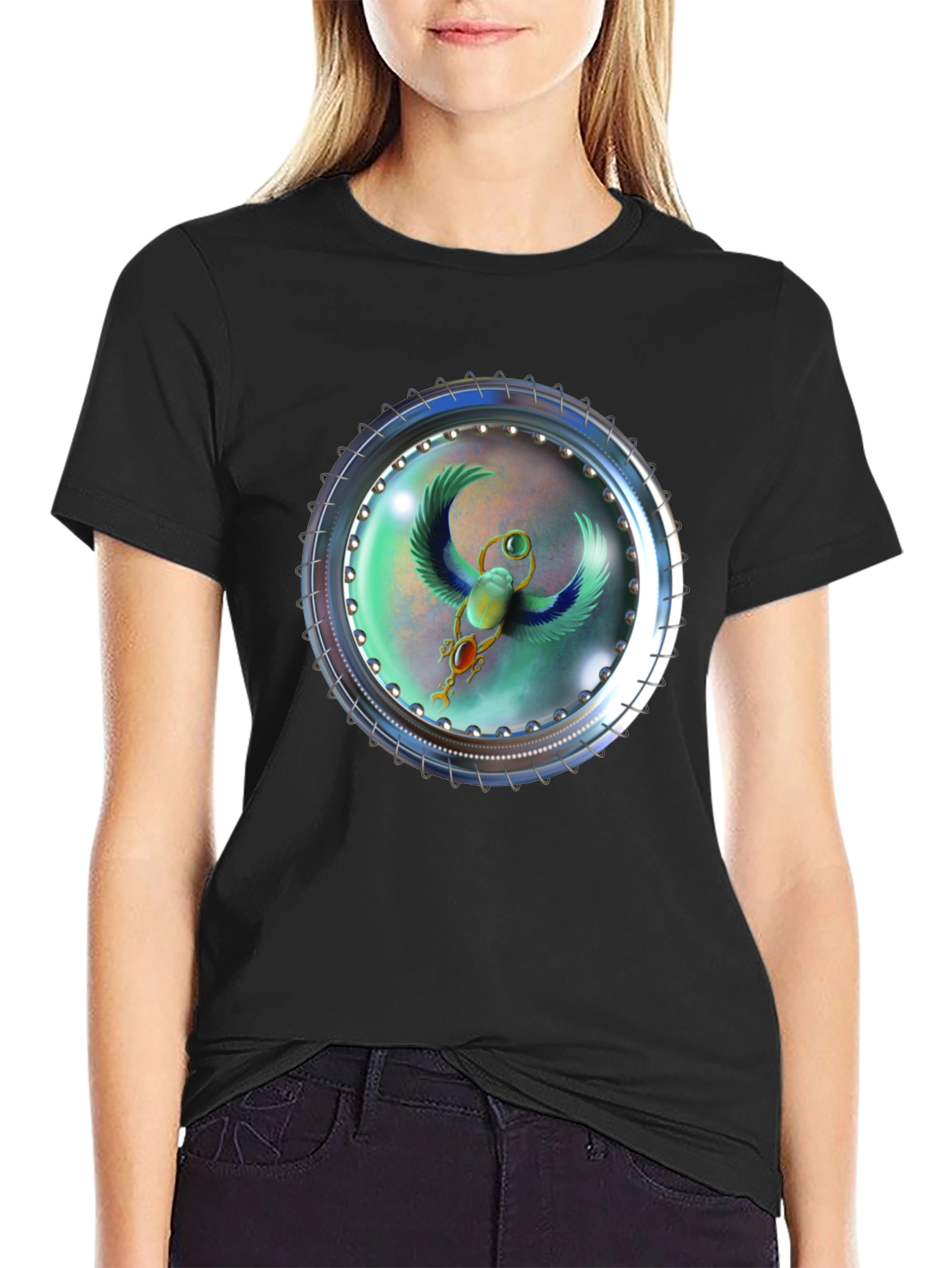 Egyptian Scarab Beetle T-Shirt