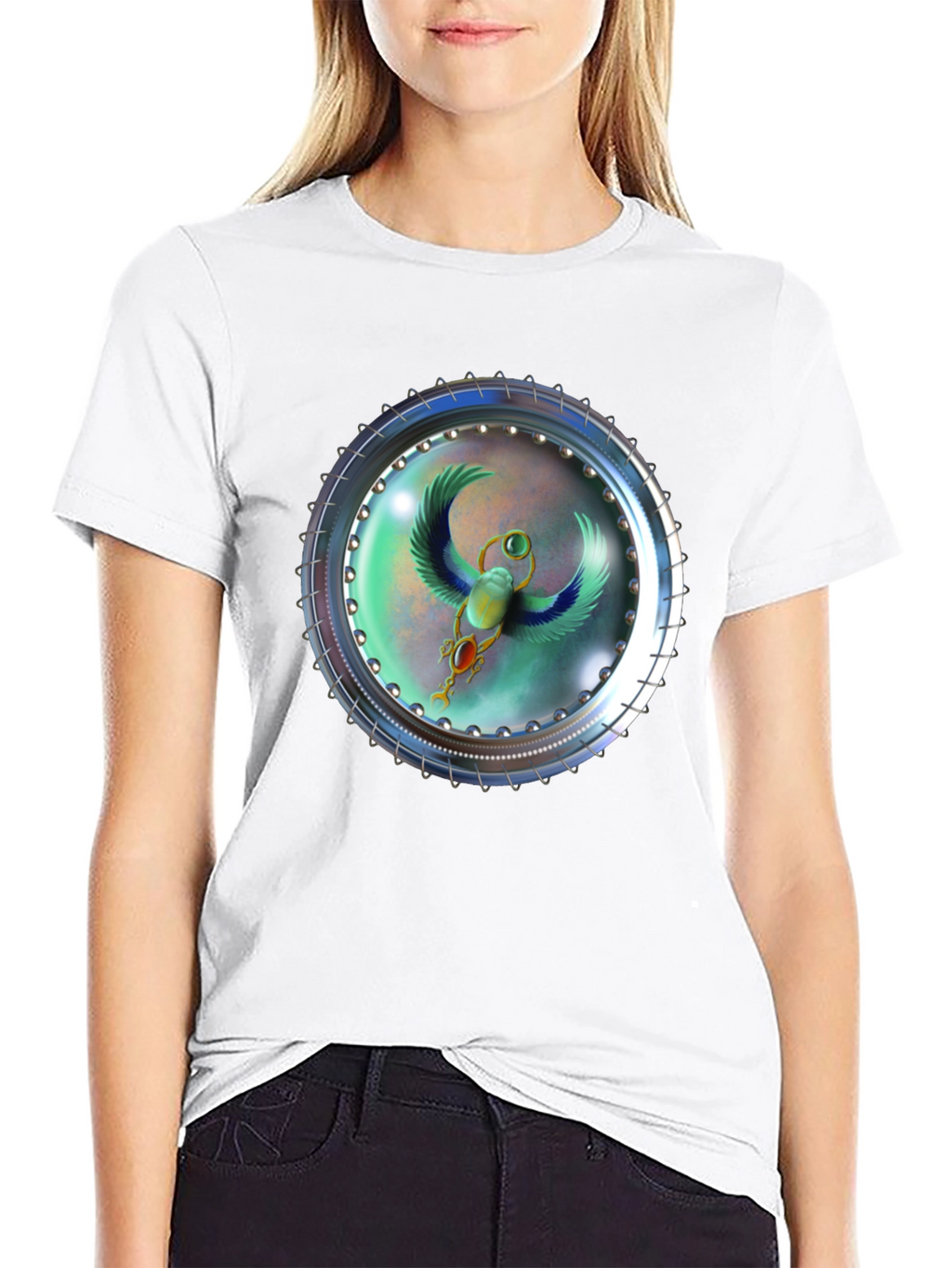 Egyptian Scarab Beetle T-Shirt