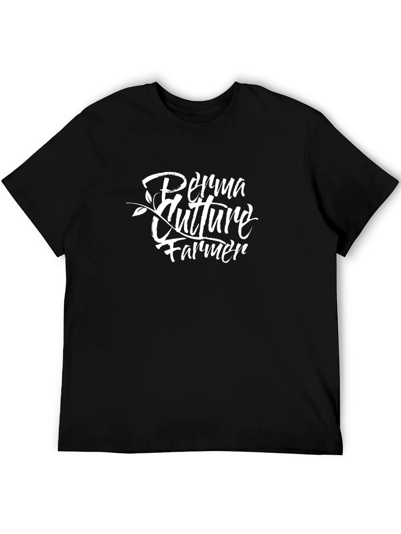 Permaculture Farmer Black T-Shirt