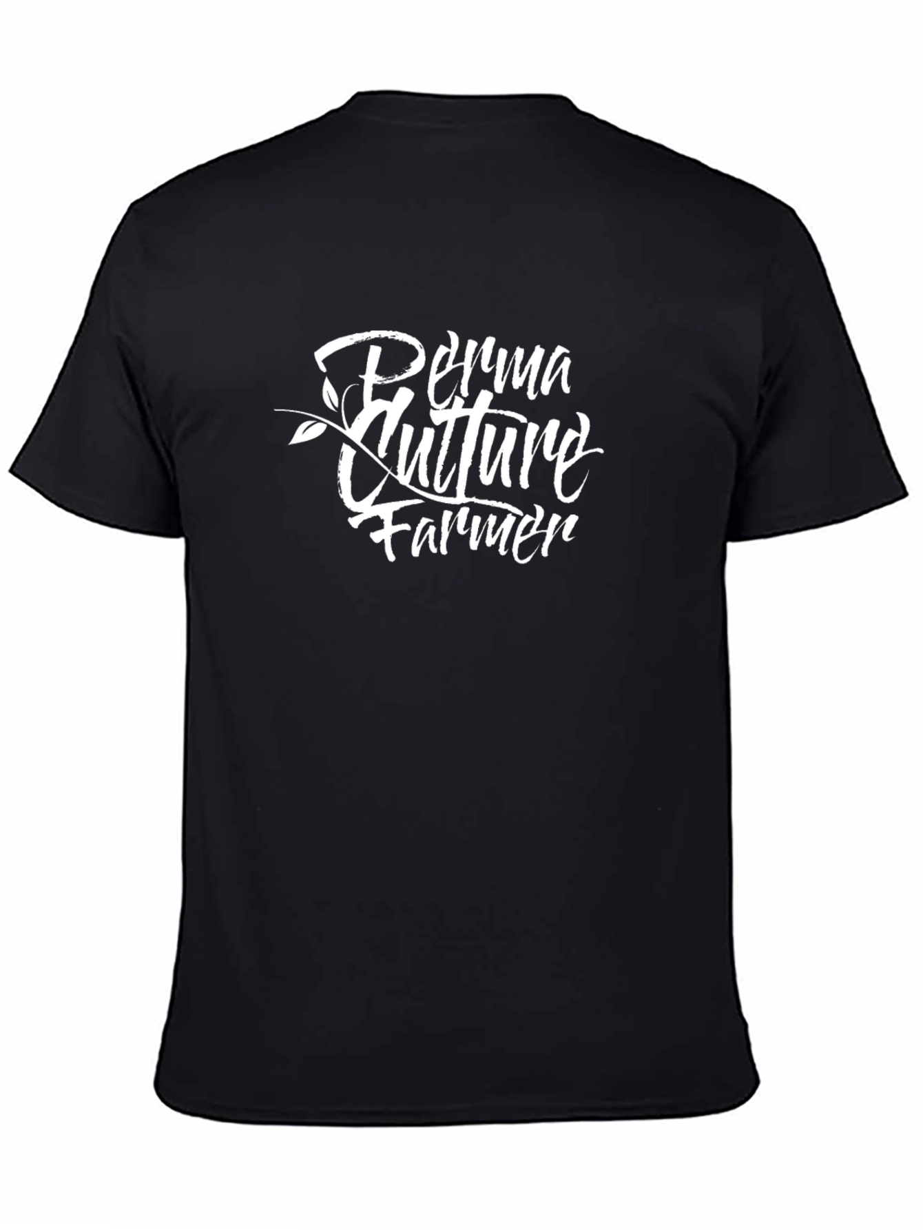 Permaculture Farmer Black T-Shirt