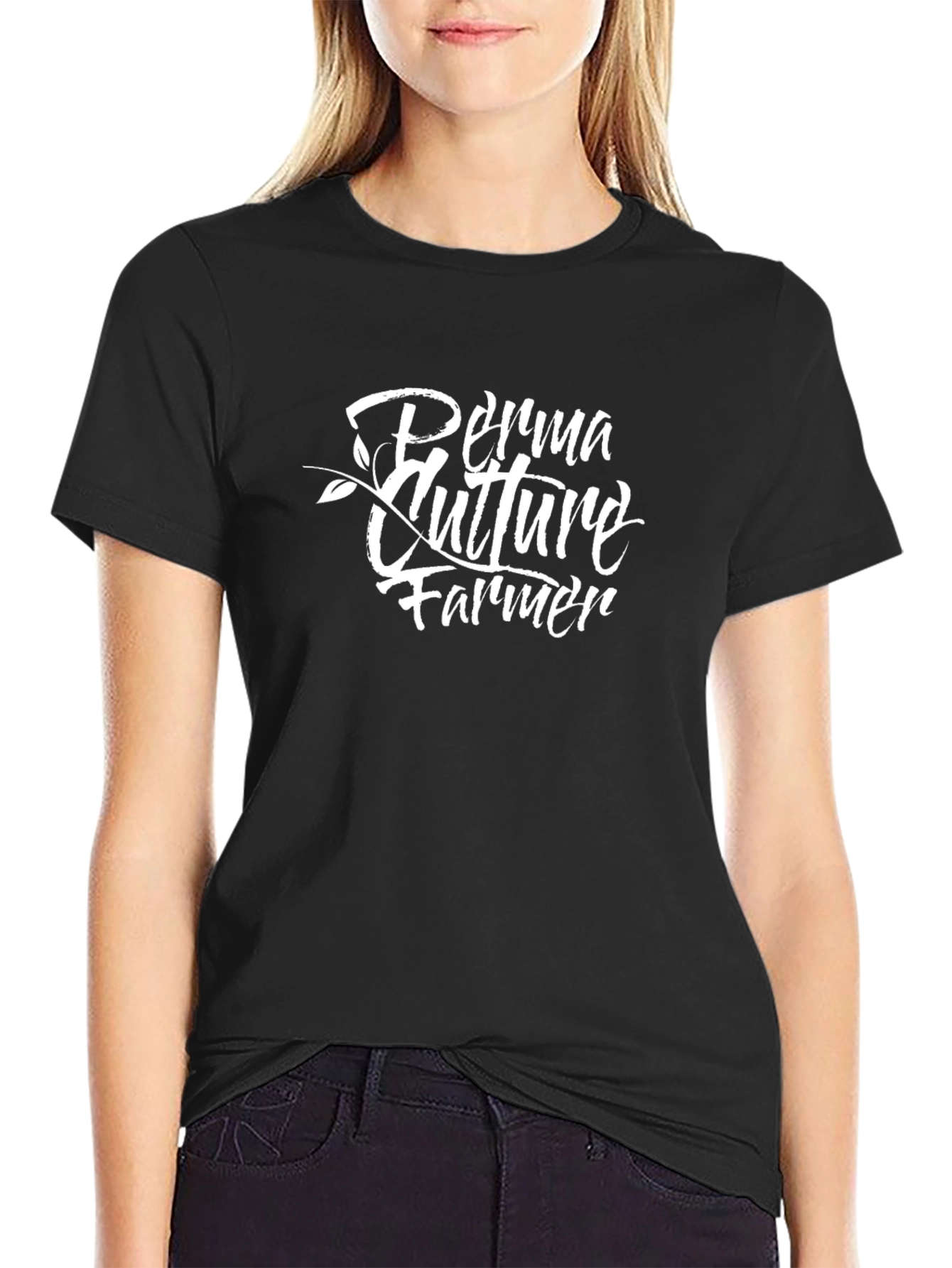 Permaculture Farmer Black T-Shirt