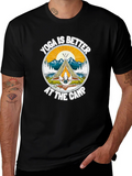 Yoga Camp T-Shirt - Outdoor Adventure Tee