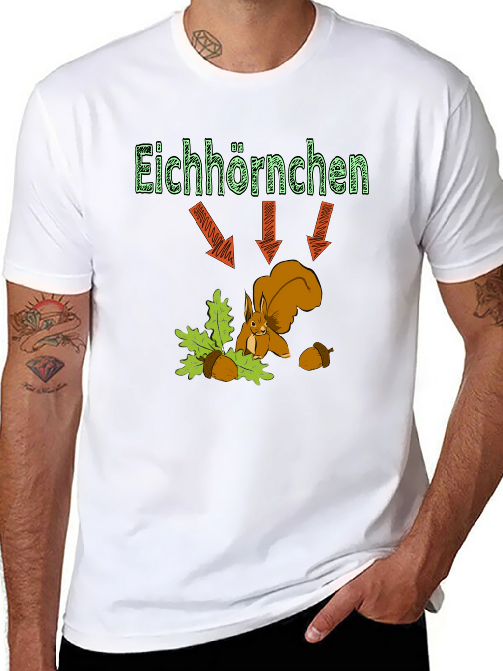Eichhörnchen Squirrel Graphic T-Shirt