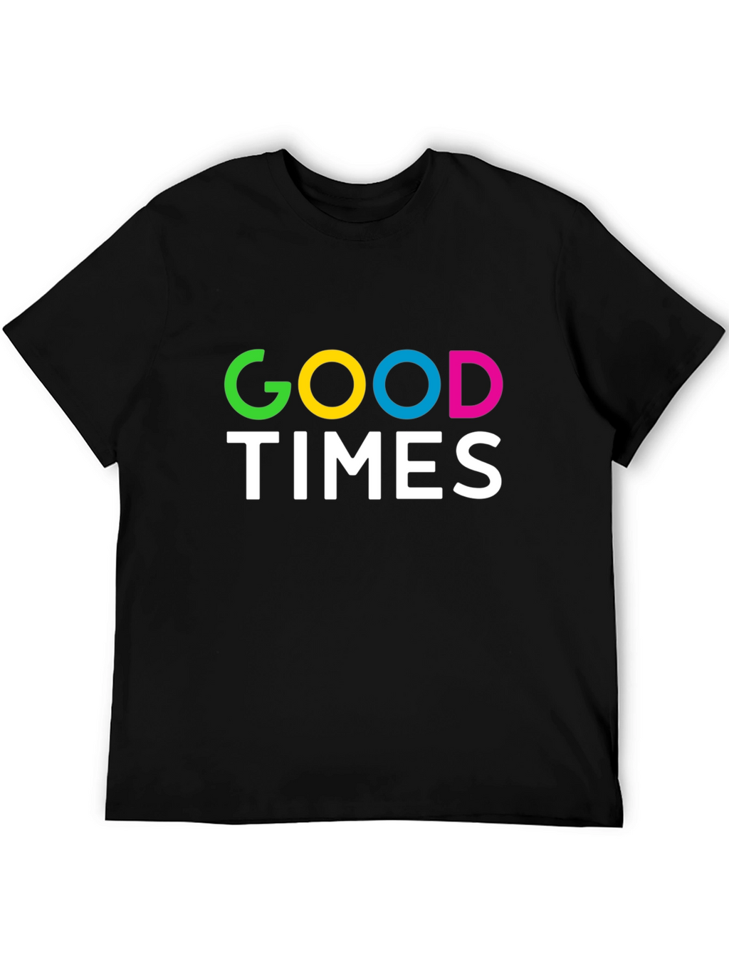 Good Times Graphic T-Shirt - Black