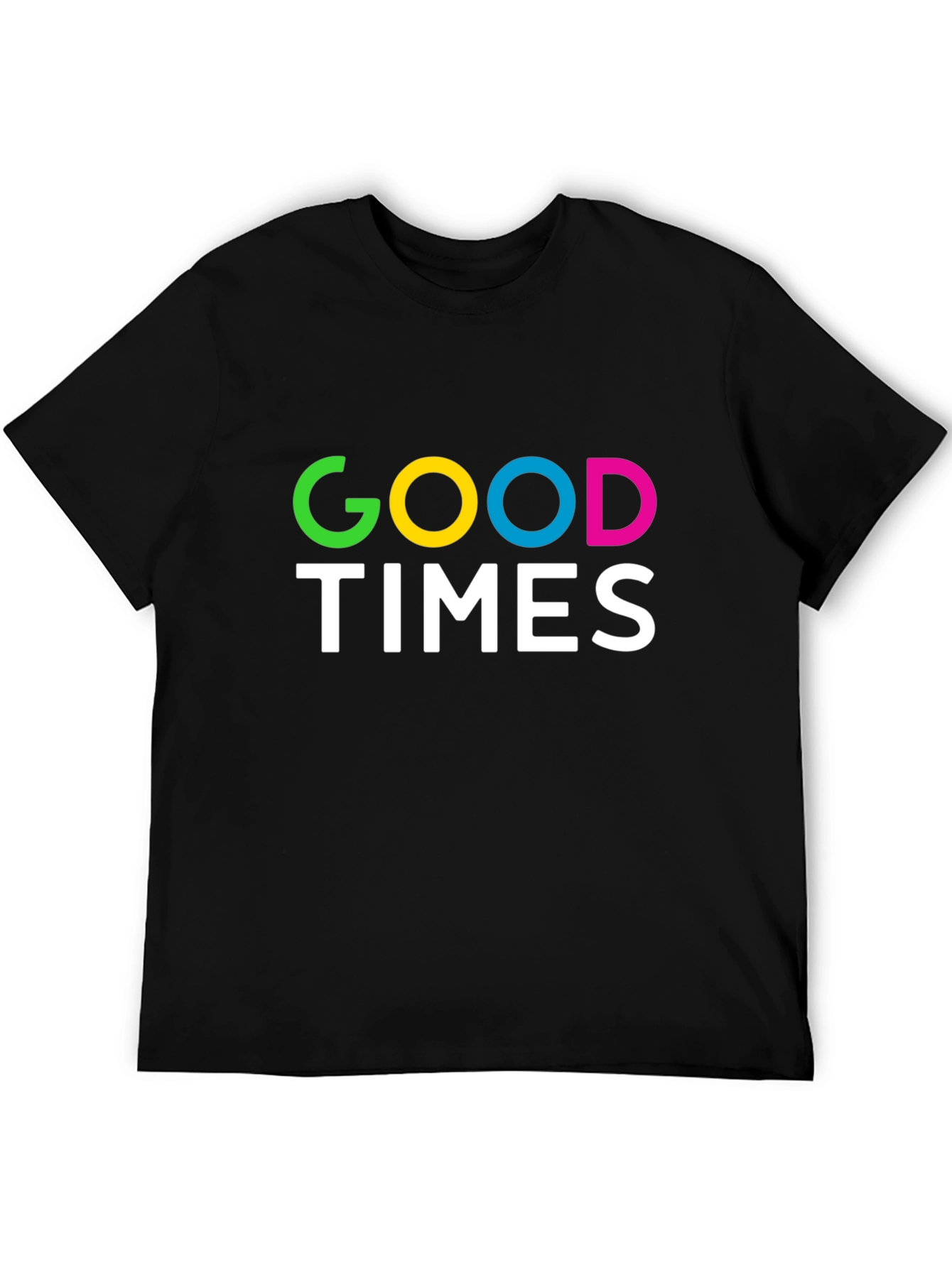 Good Times Graphic T-Shirt - Black