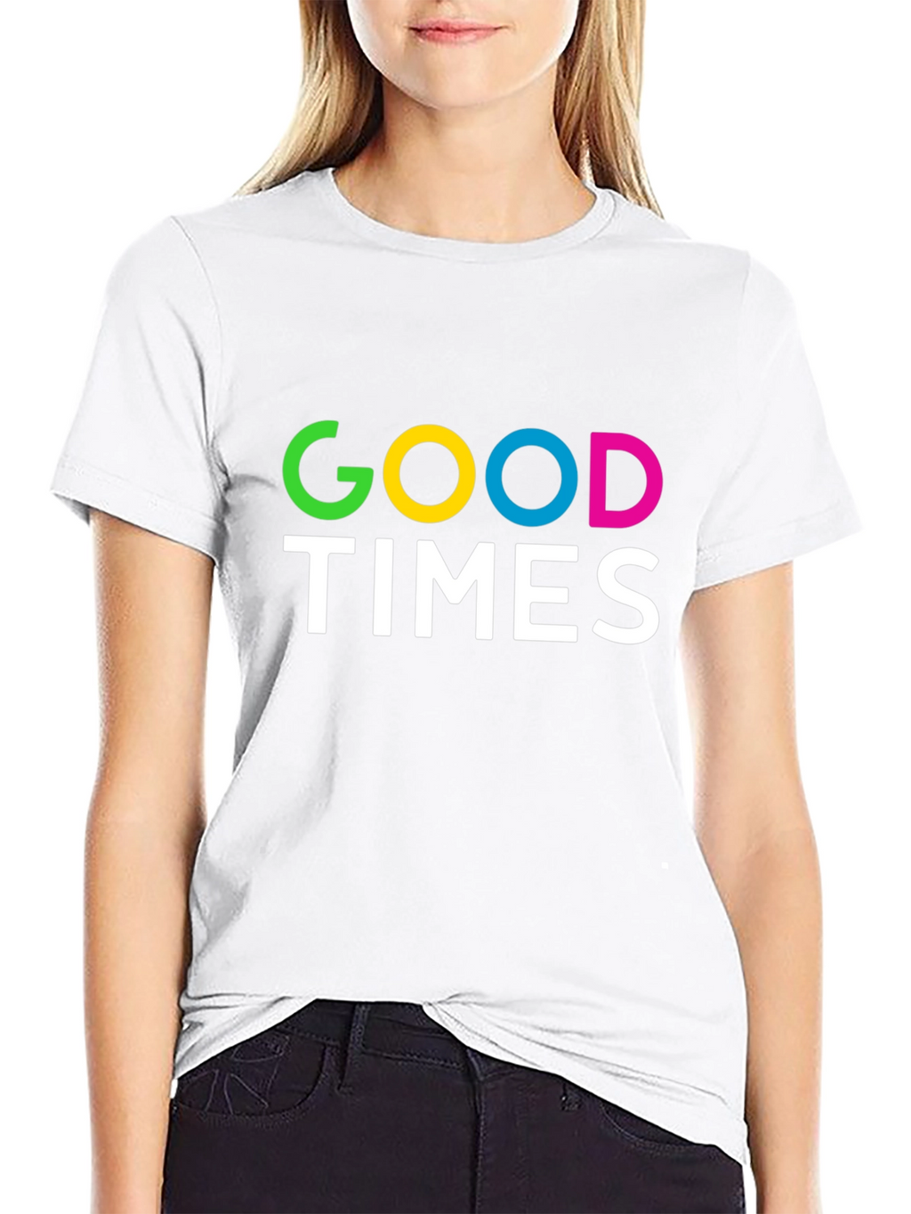 Good Times Graphic T-Shirt - Black