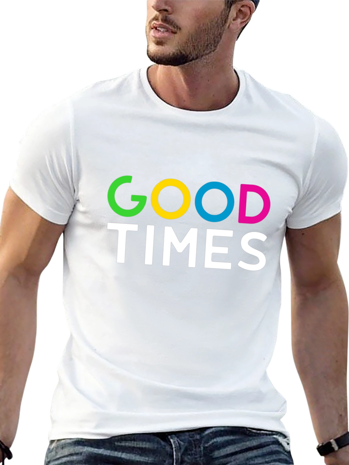 Good Times Graphic T-Shirt - Black