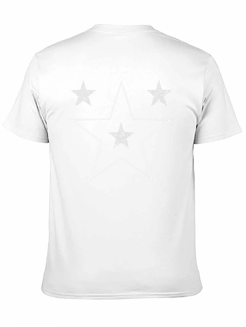 Star Graphic Black Cotton T-Shirt