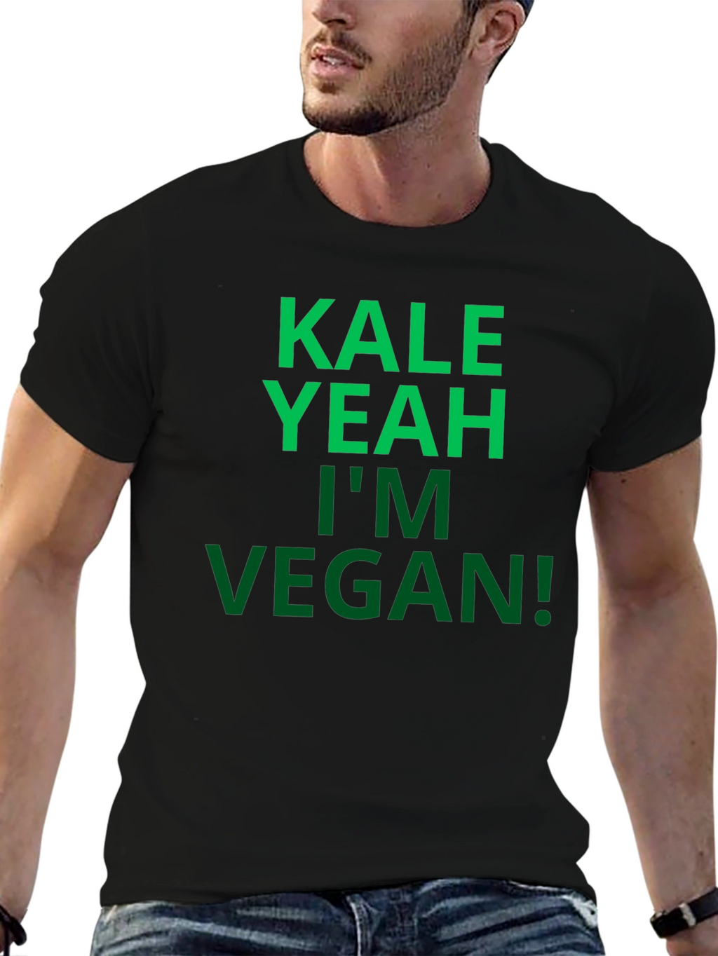Kale Yeah Im Vegan! Graphic T-Shirt