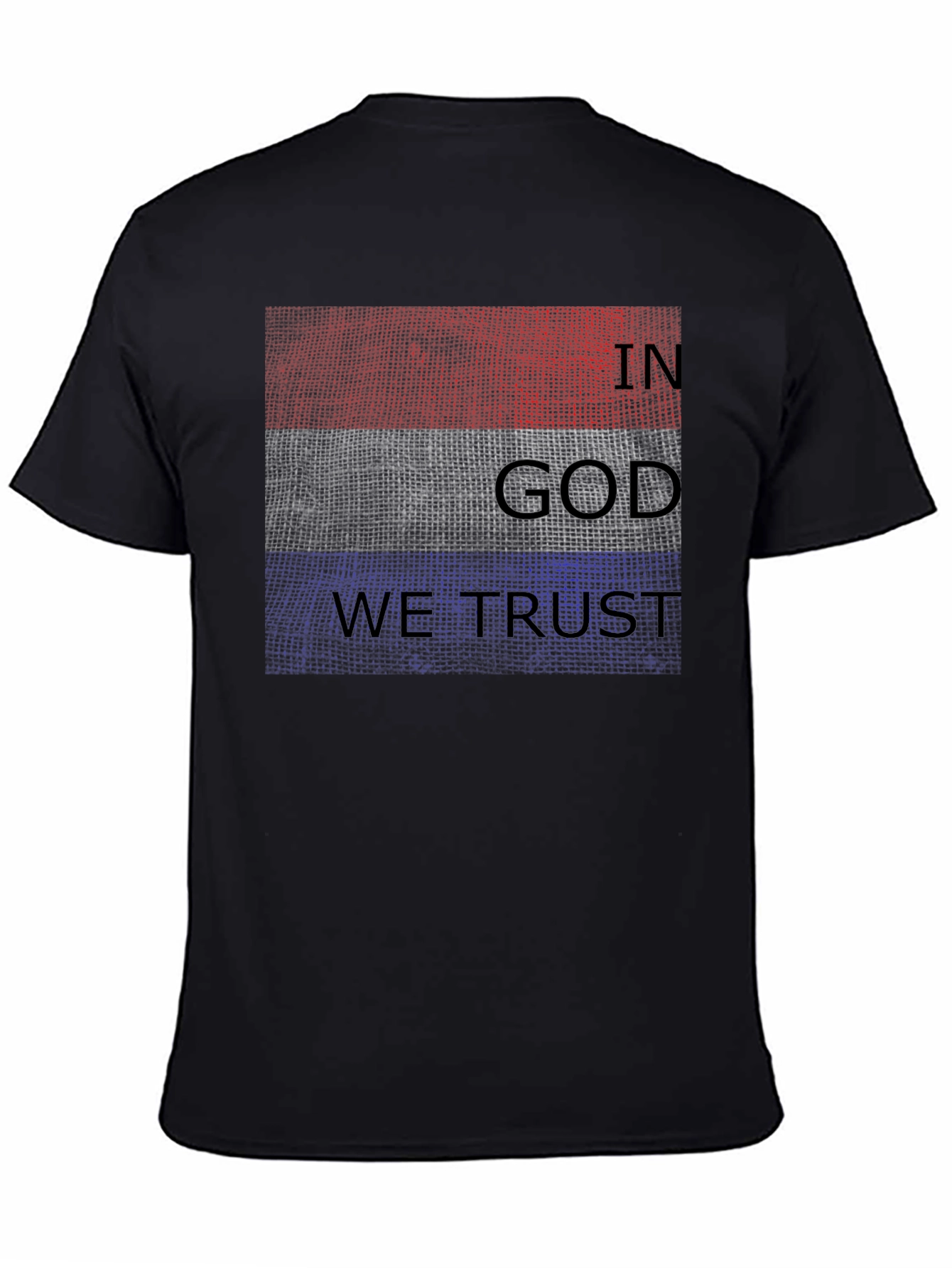 Patriotic In God We Trust Graphic Tee