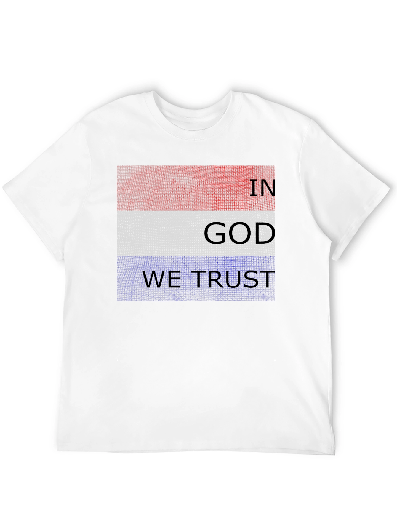 Patriotic In God We Trust Graphic Tee