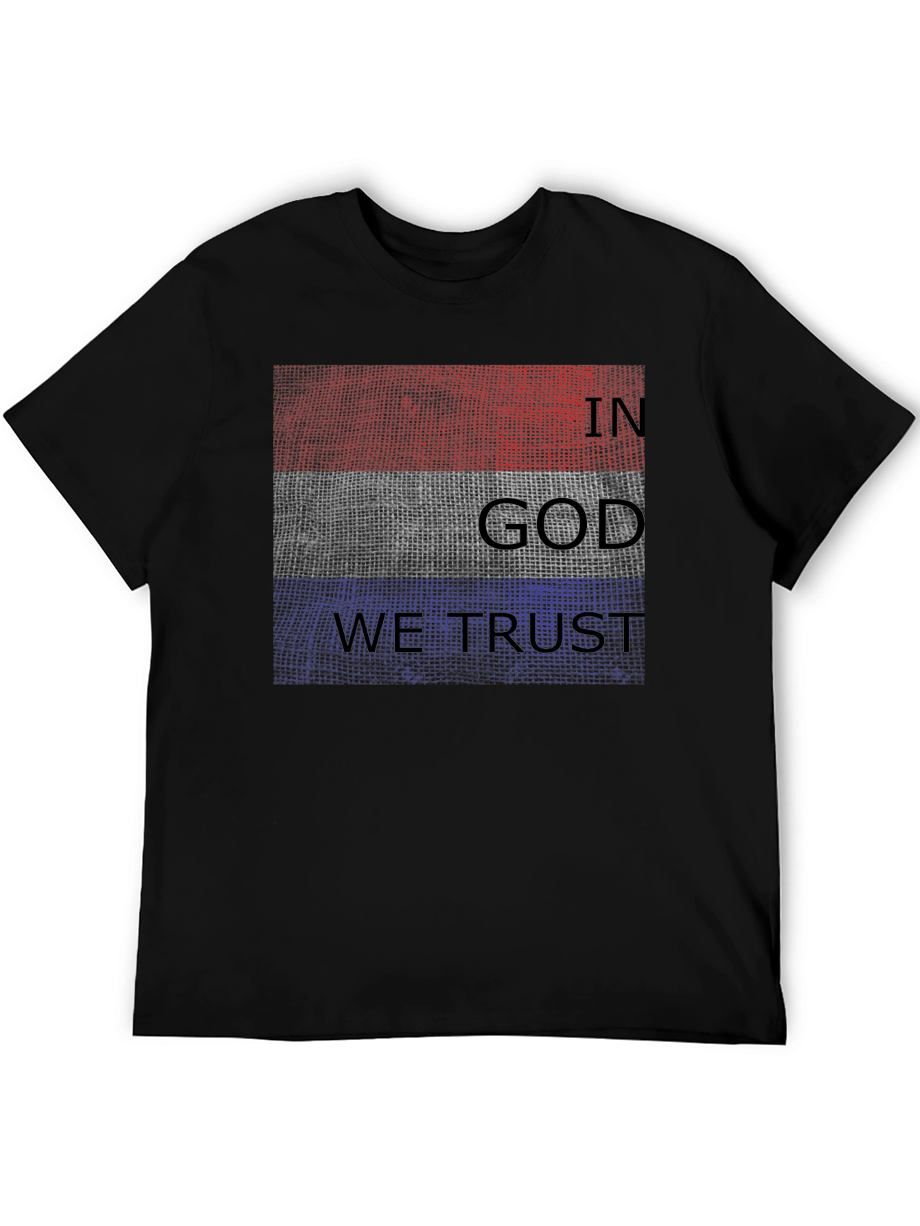 Patriotic In God We Trust Graphic Tee