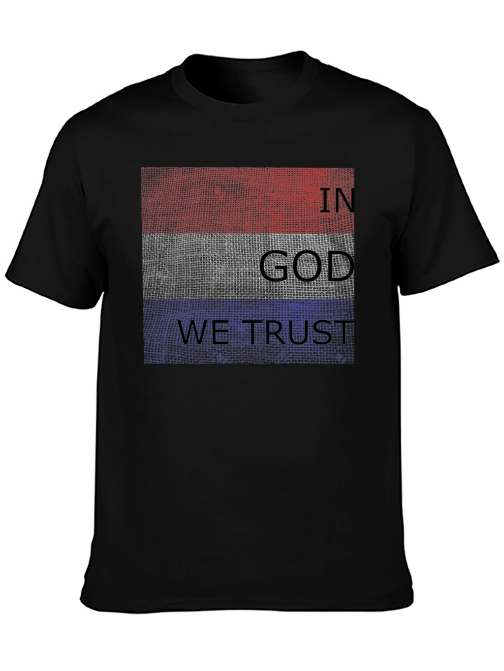 Patriotic In God We Trust Graphic Tee