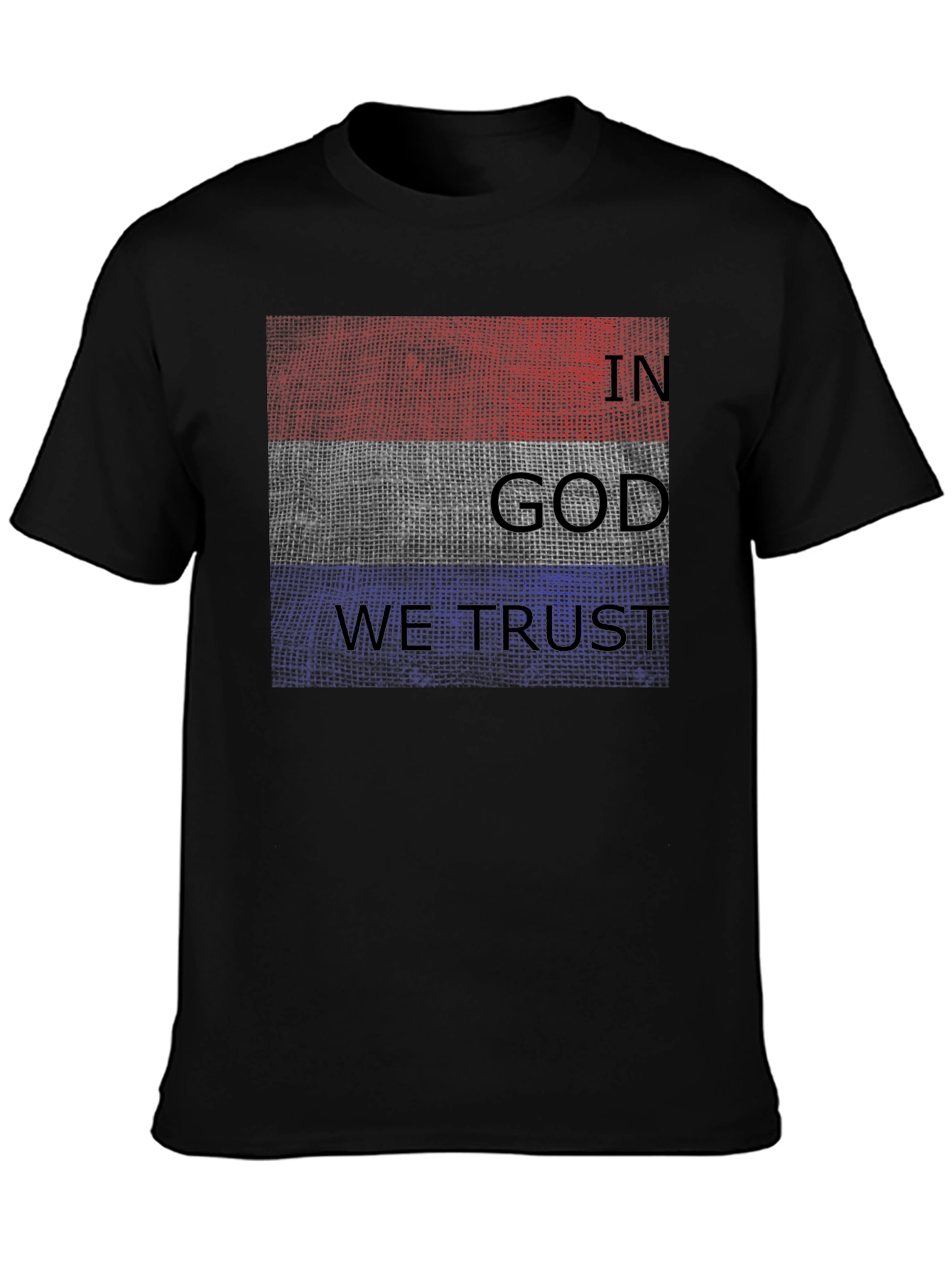 Patriotic In God We Trust Graphic Tee