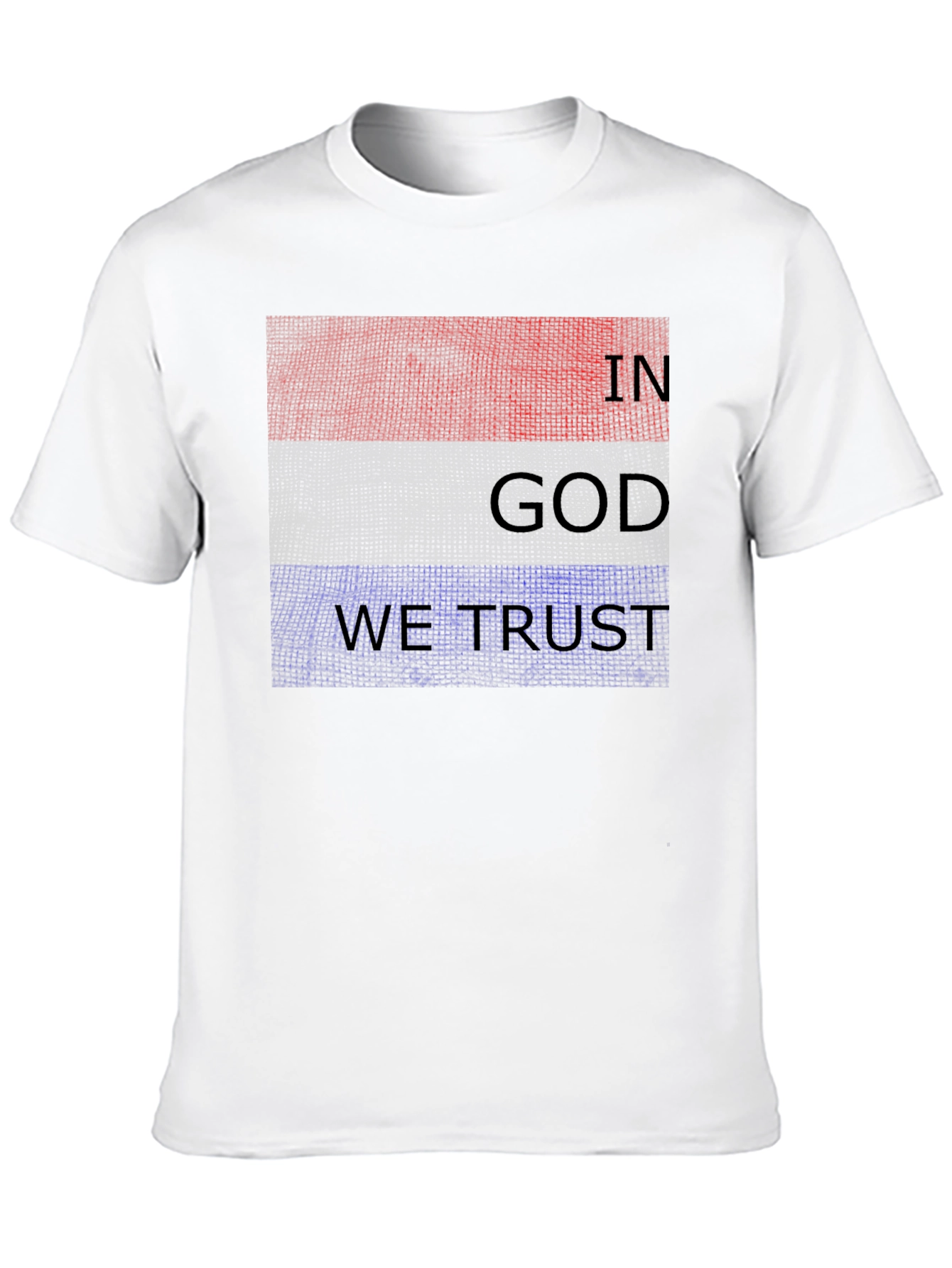 Patriotic In God We Trust Graphic Tee