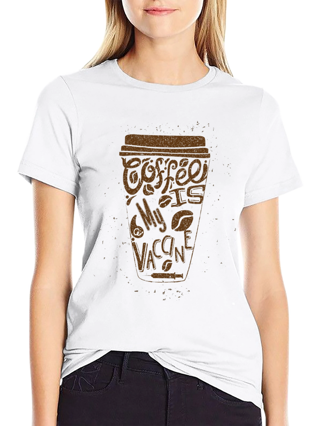 Coffee is My Vaccine Graphic Tee