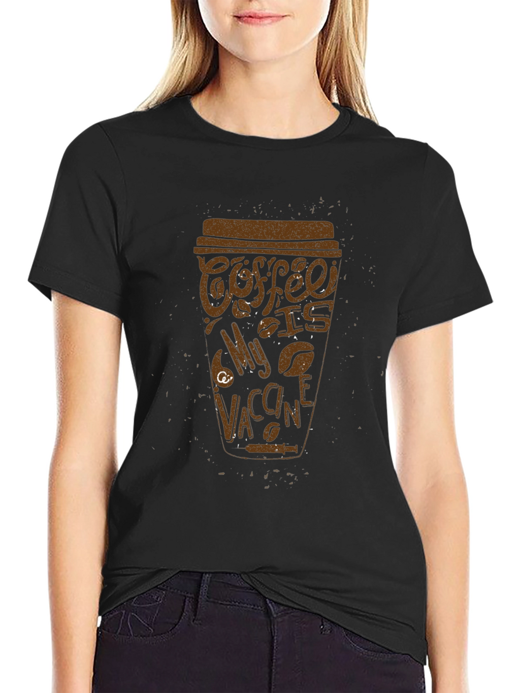 Coffee is My Vaccine Graphic Tee