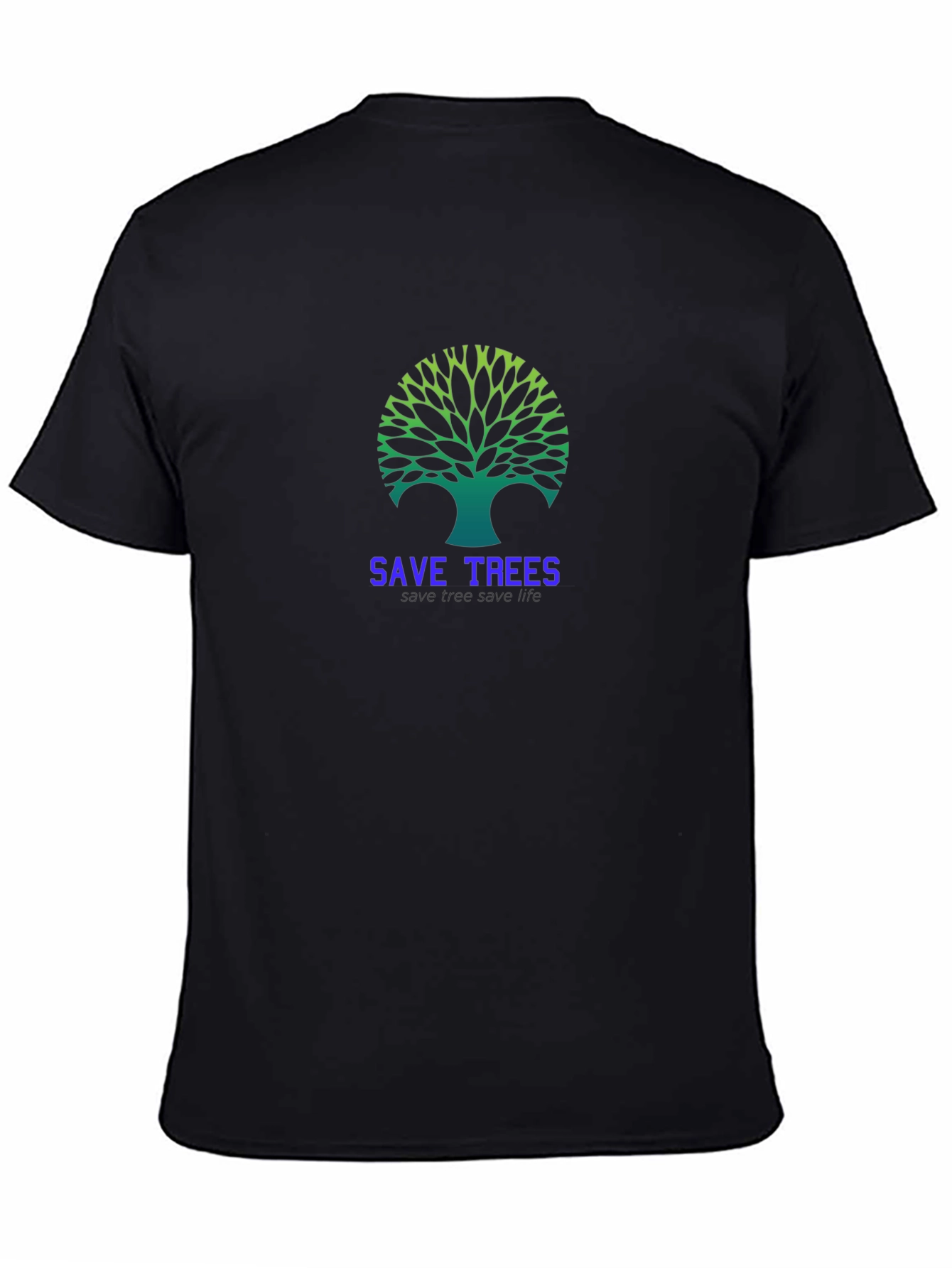 Save Trees Graphic Tee - Earth-Friendly Fashion