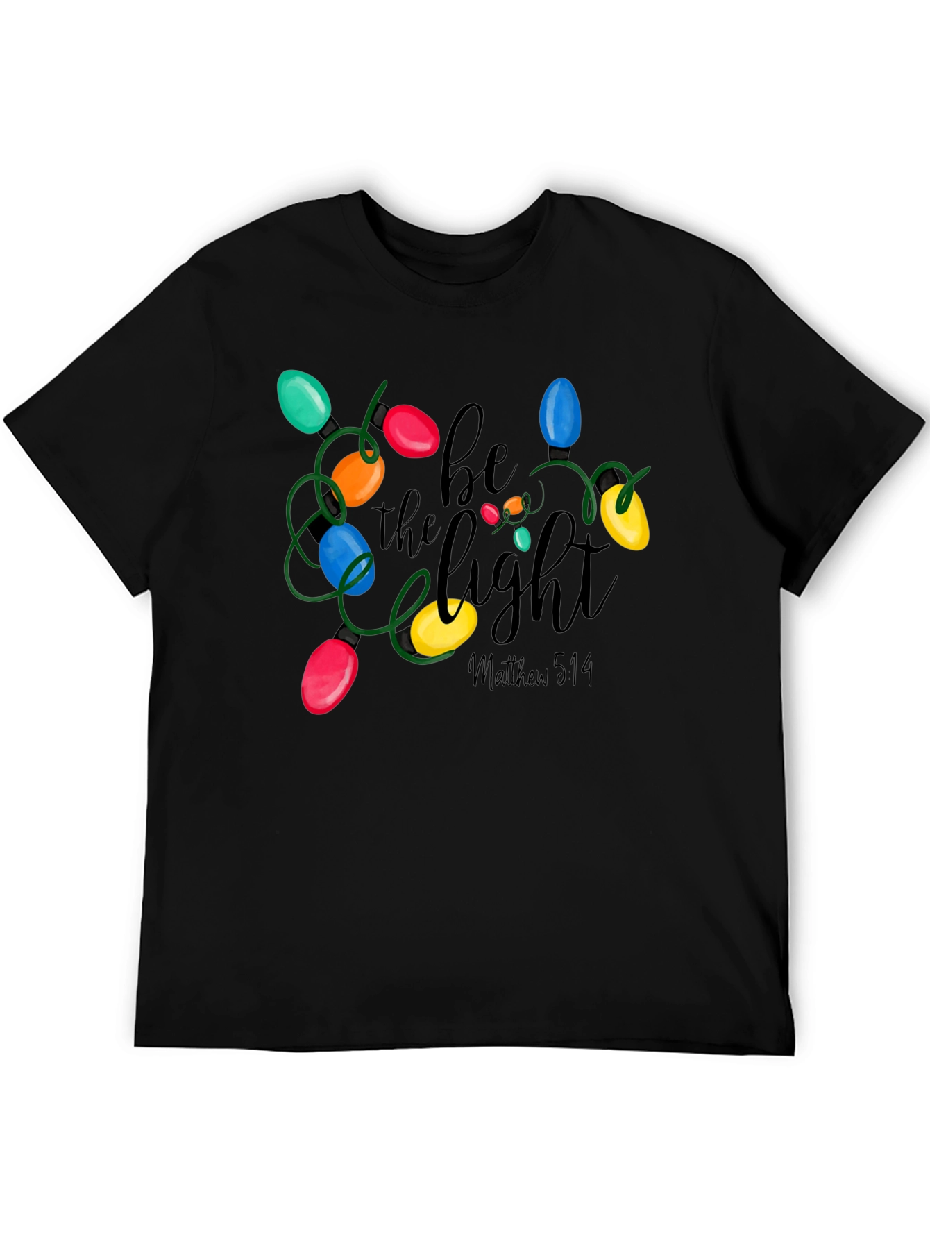 Be the Light T-Shirt - Festive Holiday Apparel